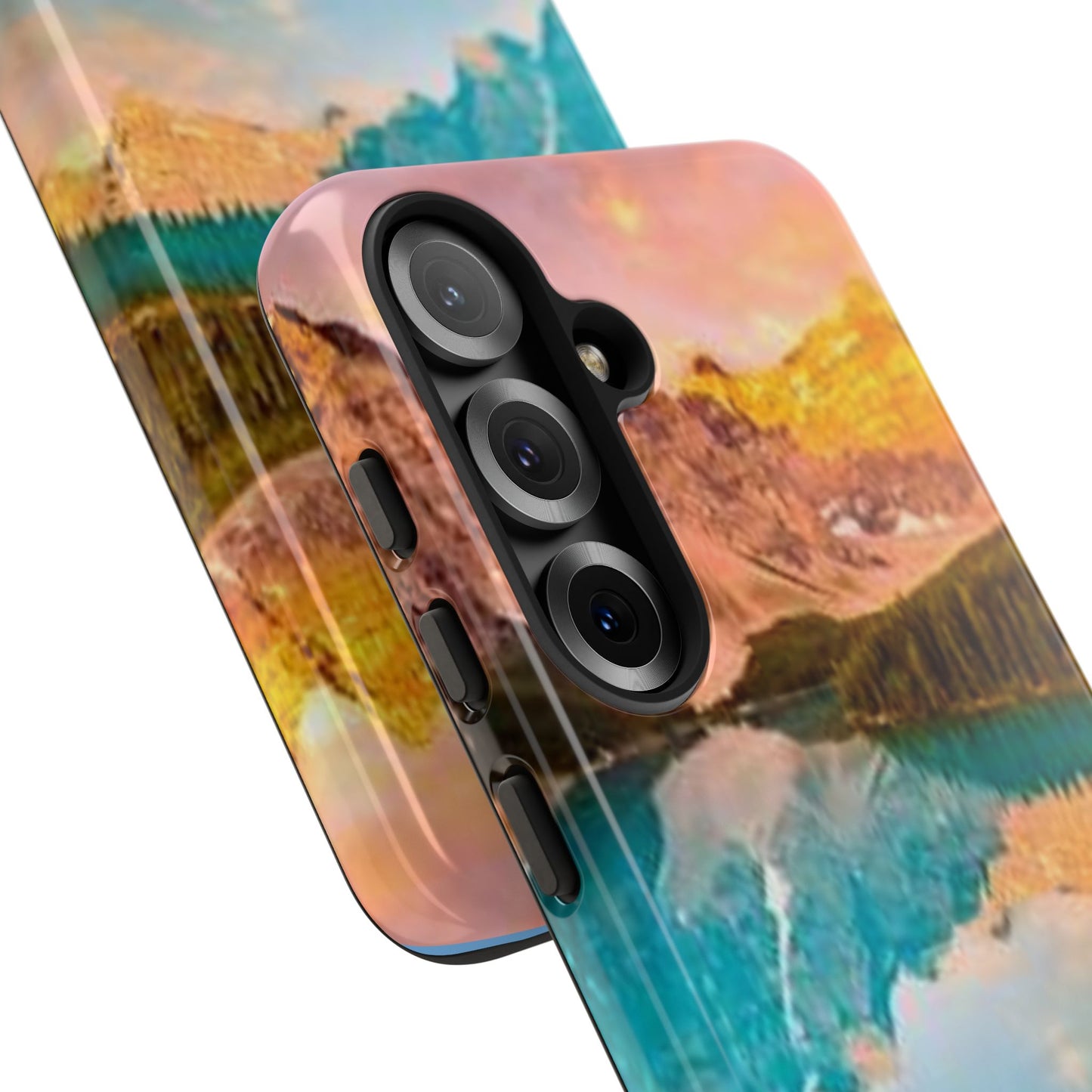 Nature-Inspired Phone Case with Mountain and Lake Design, Aesthetic Tough Cases for Outdoor Lovers, Phone Protection, Gift for Nature [...]