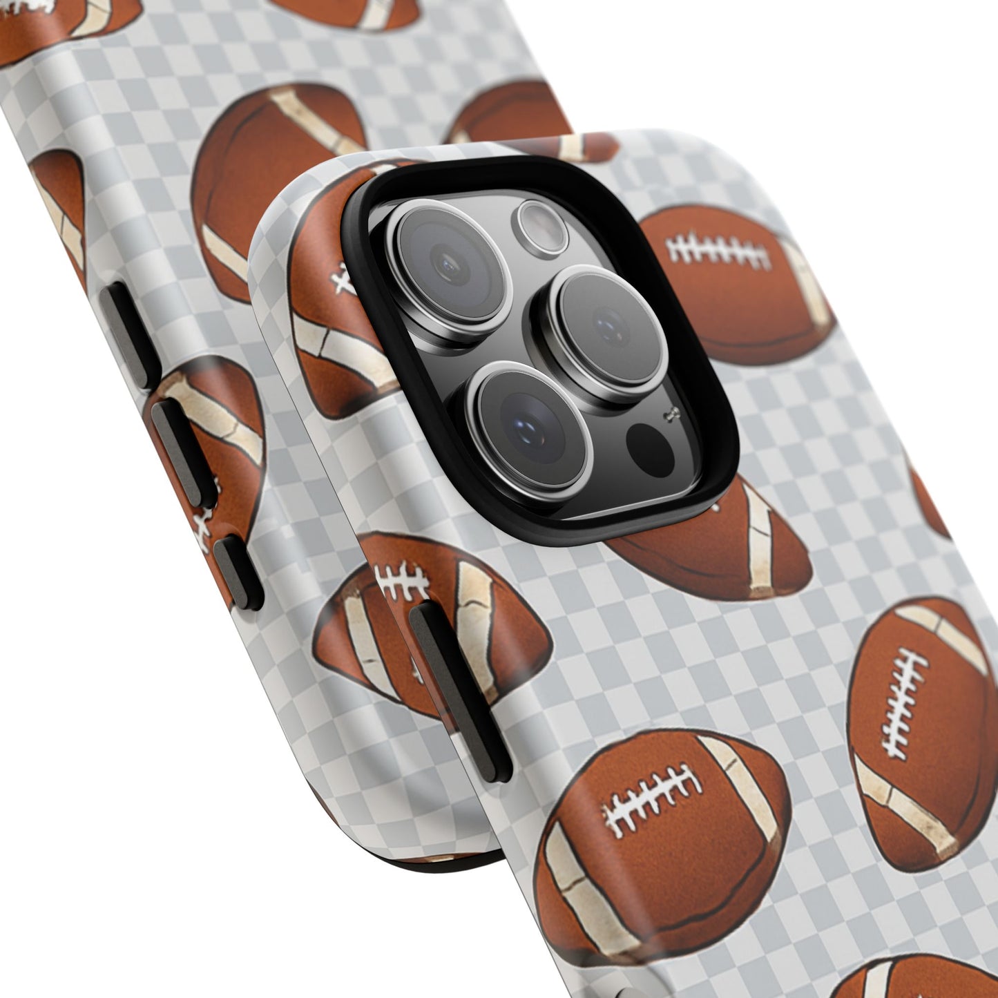 Football Phone Case, Tough Cases for Sports Fans, Unique Gift for Football Lovers, Protective Decor, Athletic Accessories