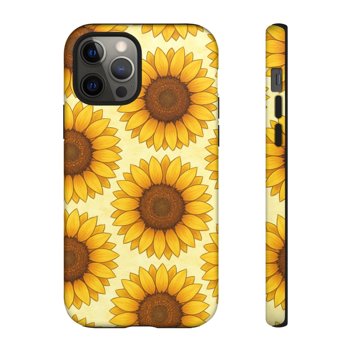 Sunflower Phone Cases - Tough Cases for Nature Lovers, Gift for Friends, Floral Design, Protective Case, Sunflower Decor