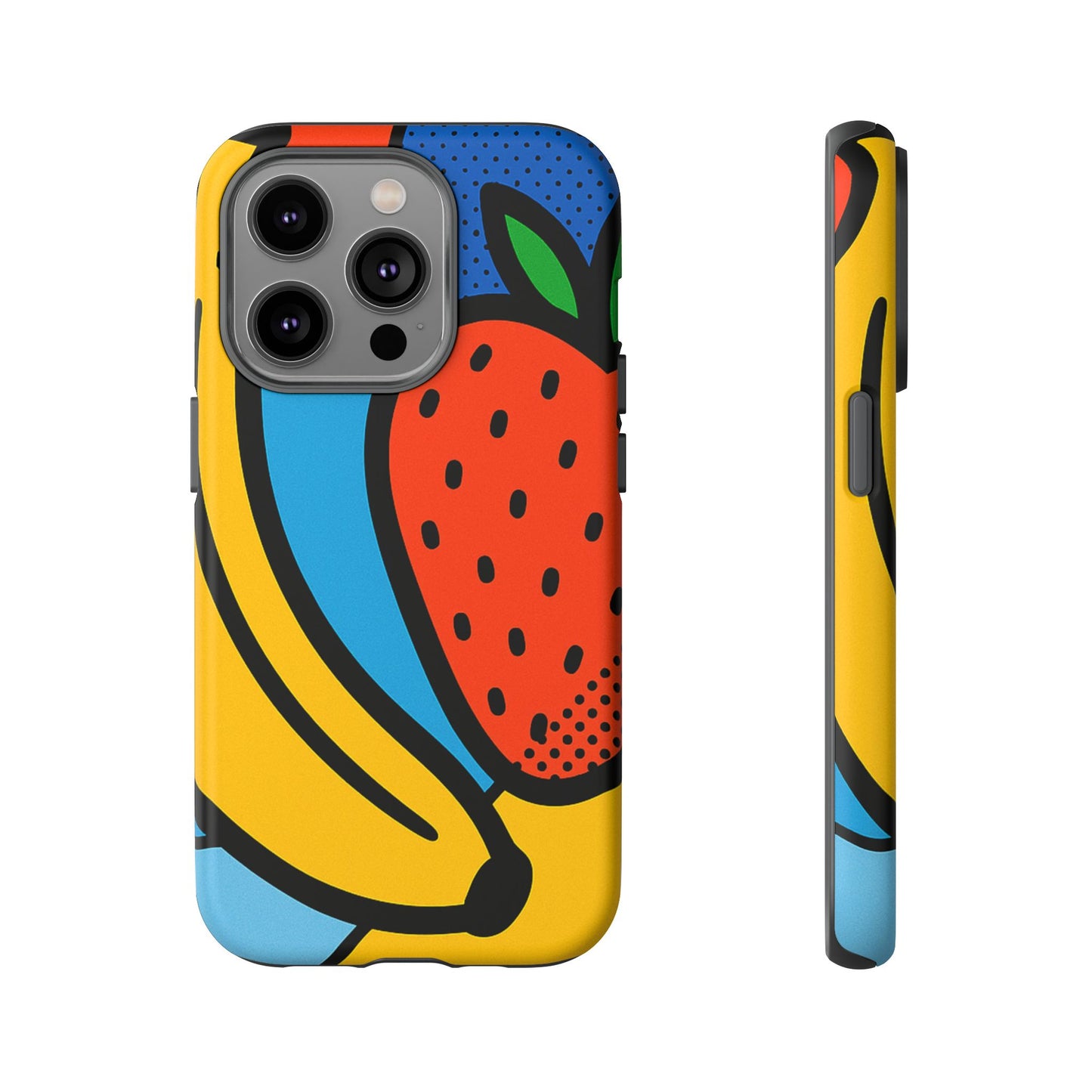 Colorful Fruit Phone Case - Tough Cases - Fun, Vibrant, Unique, Gifts for Friends, Summer Accessories, Trendy Phone Protector