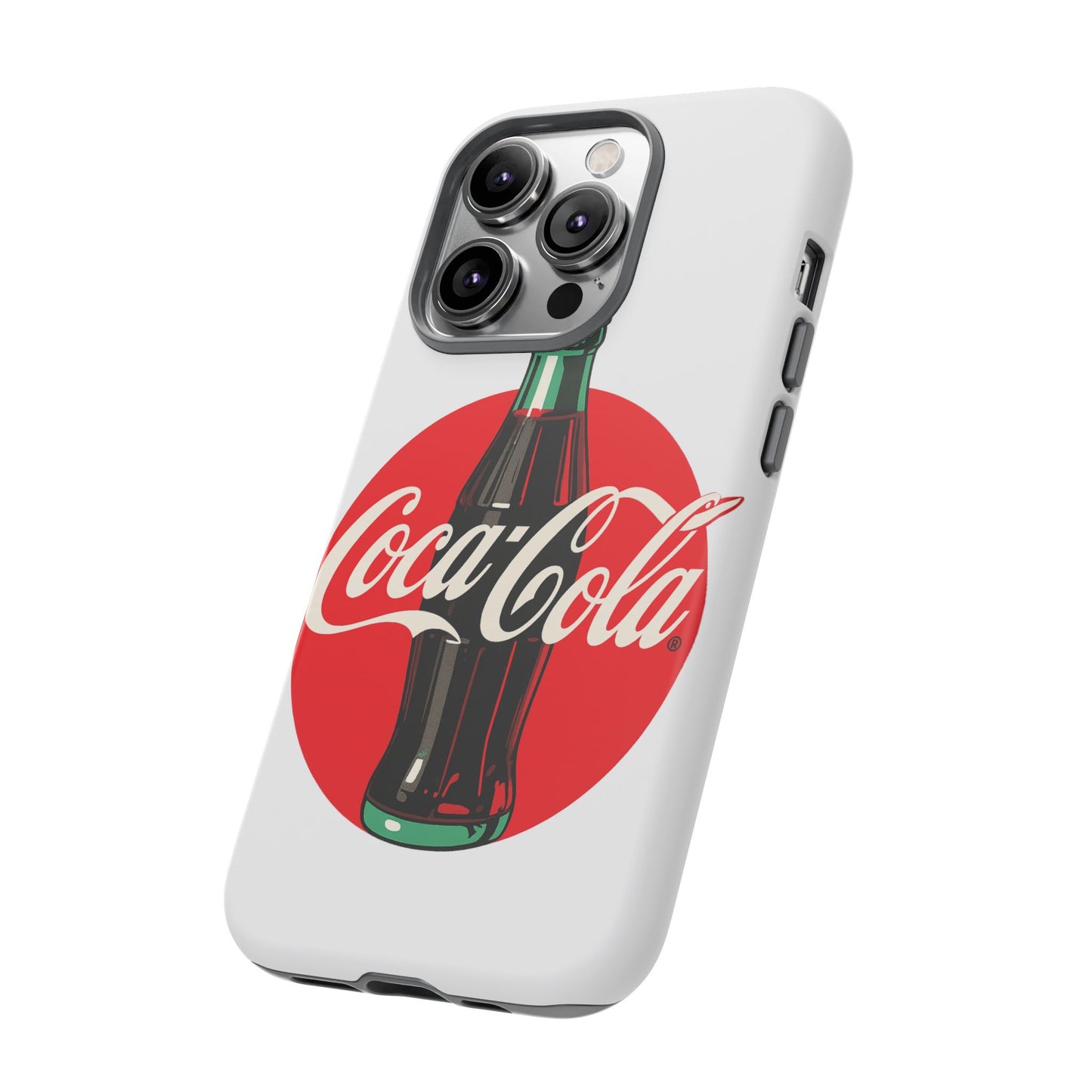 Coca-Cola Tough Phone Cases, Vintage Soda Drink, Retro Style, Unique Gift, Phone Accessories, Summer Vibes