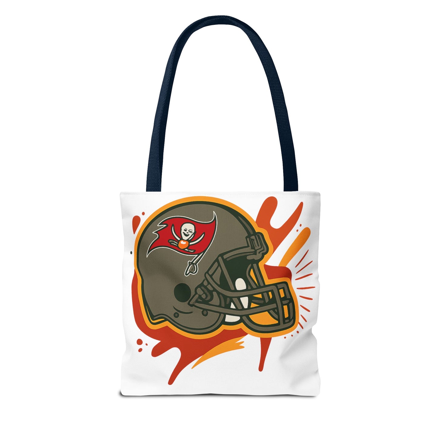 Tote Bag with Bold Football Design, Sports Tote, Game Day Bag, NFL Fan Gift, Personalized Beach Bag, Unique Shopping Tote