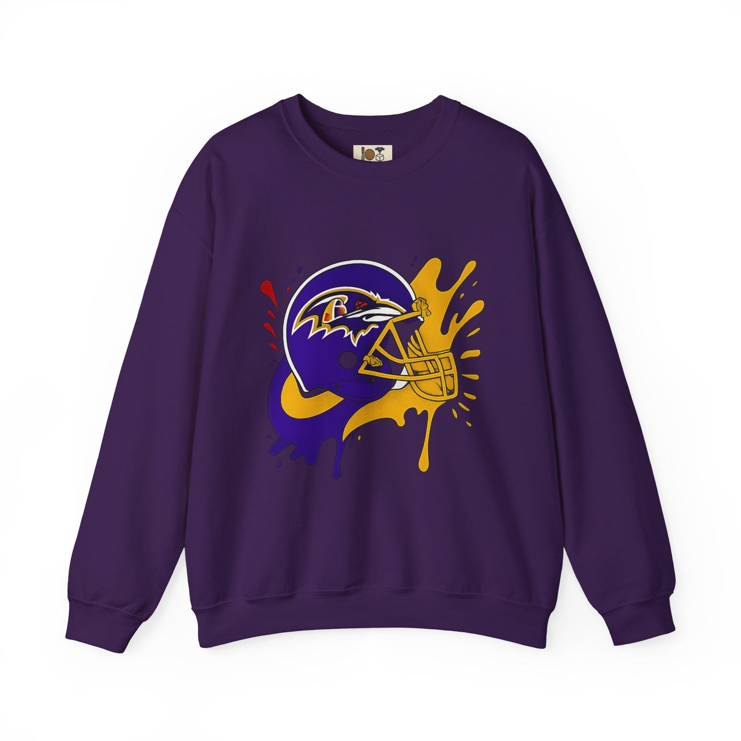 Baltimore Ravens Crewneck Sweatshirt, Unisex Sport Sweatshirt, Football Fan Apparel, Comfy Game Day Outfit, NFL Gift for Him/Her