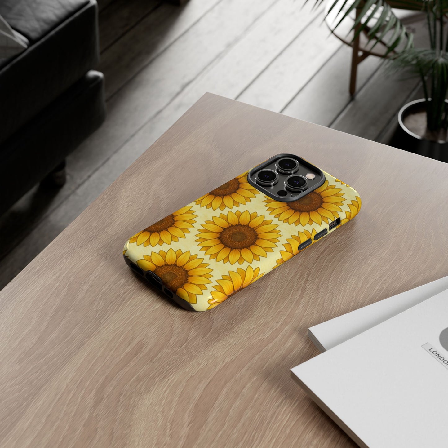 Sunflower Phone Cases - Tough Cases for Nature Lovers, Gift for Friends, Floral Design, Protective Case, Sunflower Decor