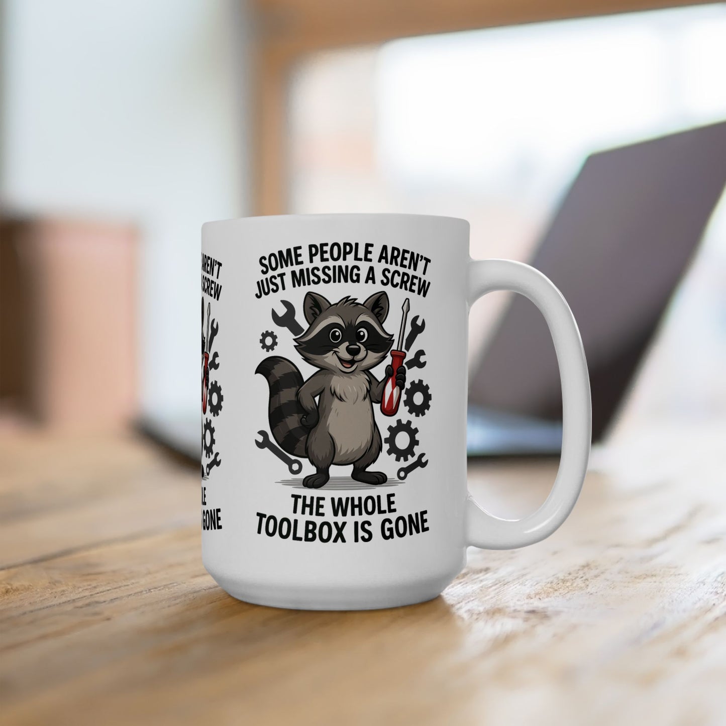 Funny Raccoon Mug, Quirky Gift for Tool Lovers, Great for Coffee or Tea, Perfect for Birthdays or Just Because, Humor Mug, Unique [...]