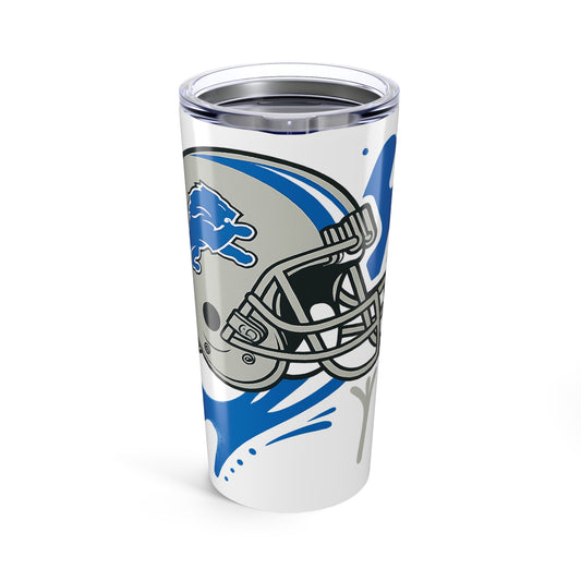 Detroit Lions 20oz Tumbler - Perfect for Game Day, Sports Fans, Gifts for Him, Team Spirit, Travel Mug
