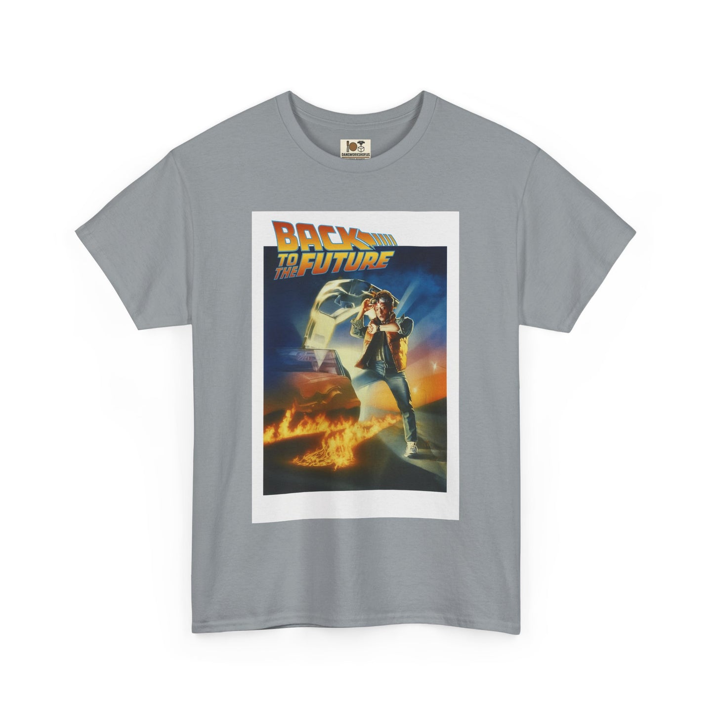 Retro Sci-Fi T-Shirt, Back to the Future Tee, Unisex Movie Shirt, Geek Nostalgia Apparel, Perfect Gift for Fans