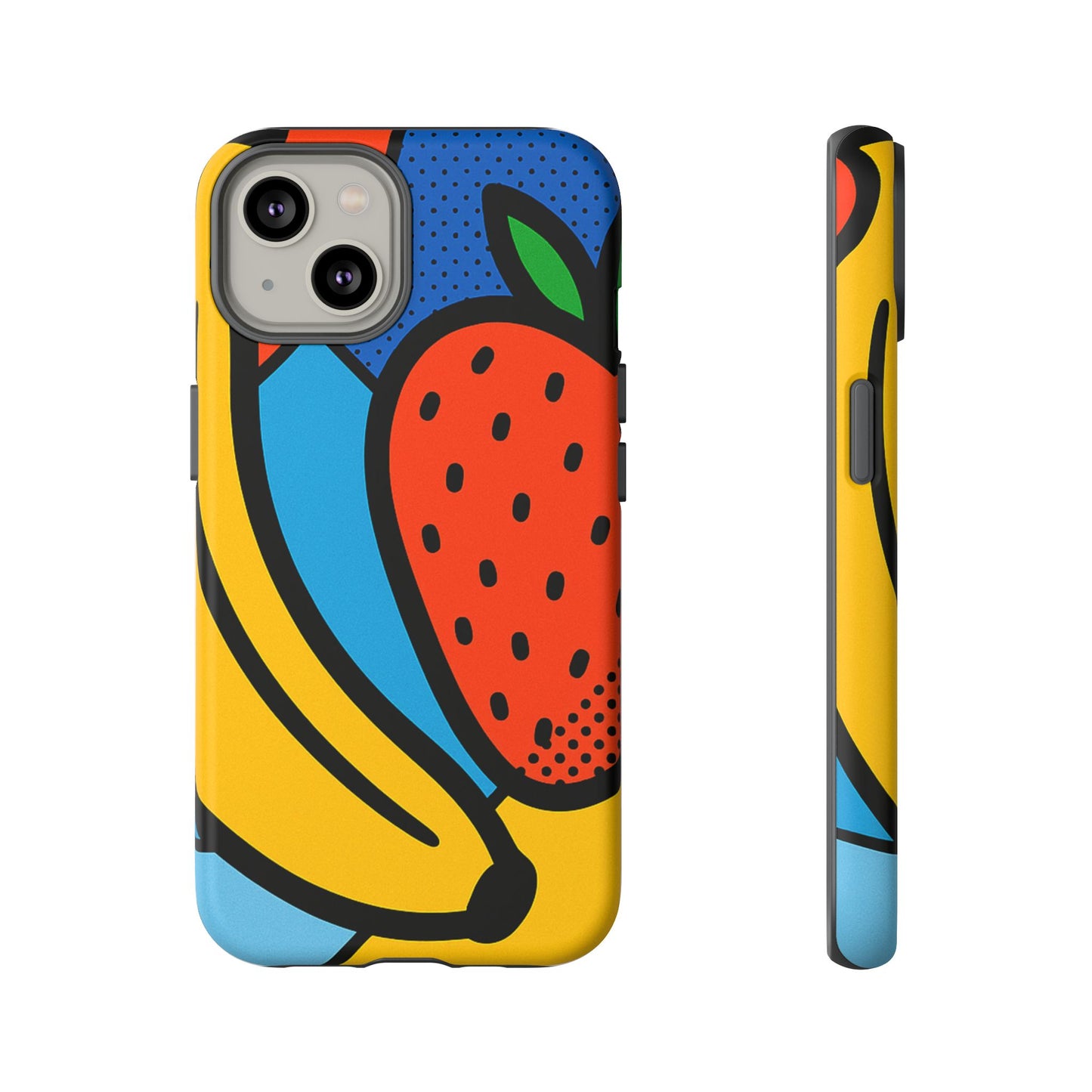Colorful Fruit Phone Case - Tough Cases - Fun, Vibrant, Unique, Gifts for Friends, Summer Accessories, Trendy Phone Protector