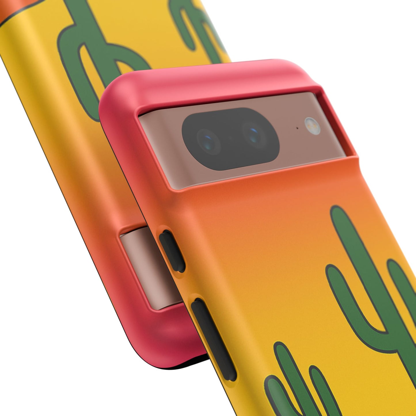 Desert Vibes Phone Case, Tough Cases, Cactus Design, Colorful Phone Cover, Summer Aesthetic, Unique Gift Idea