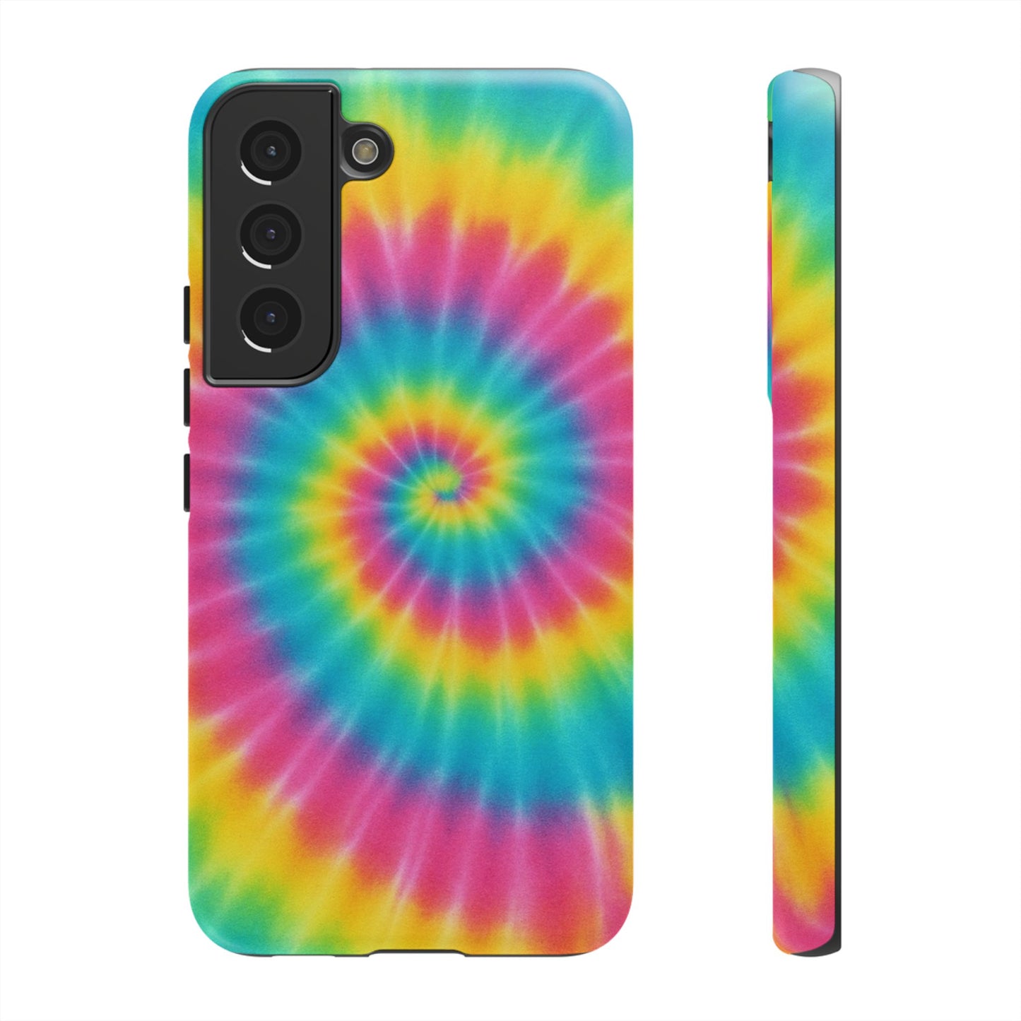 Colorful Tie-Dye Phone Case, Vibrant Phone Cover, Boho Style Accessory, Gift for Teens, Trendy Phone Accessories