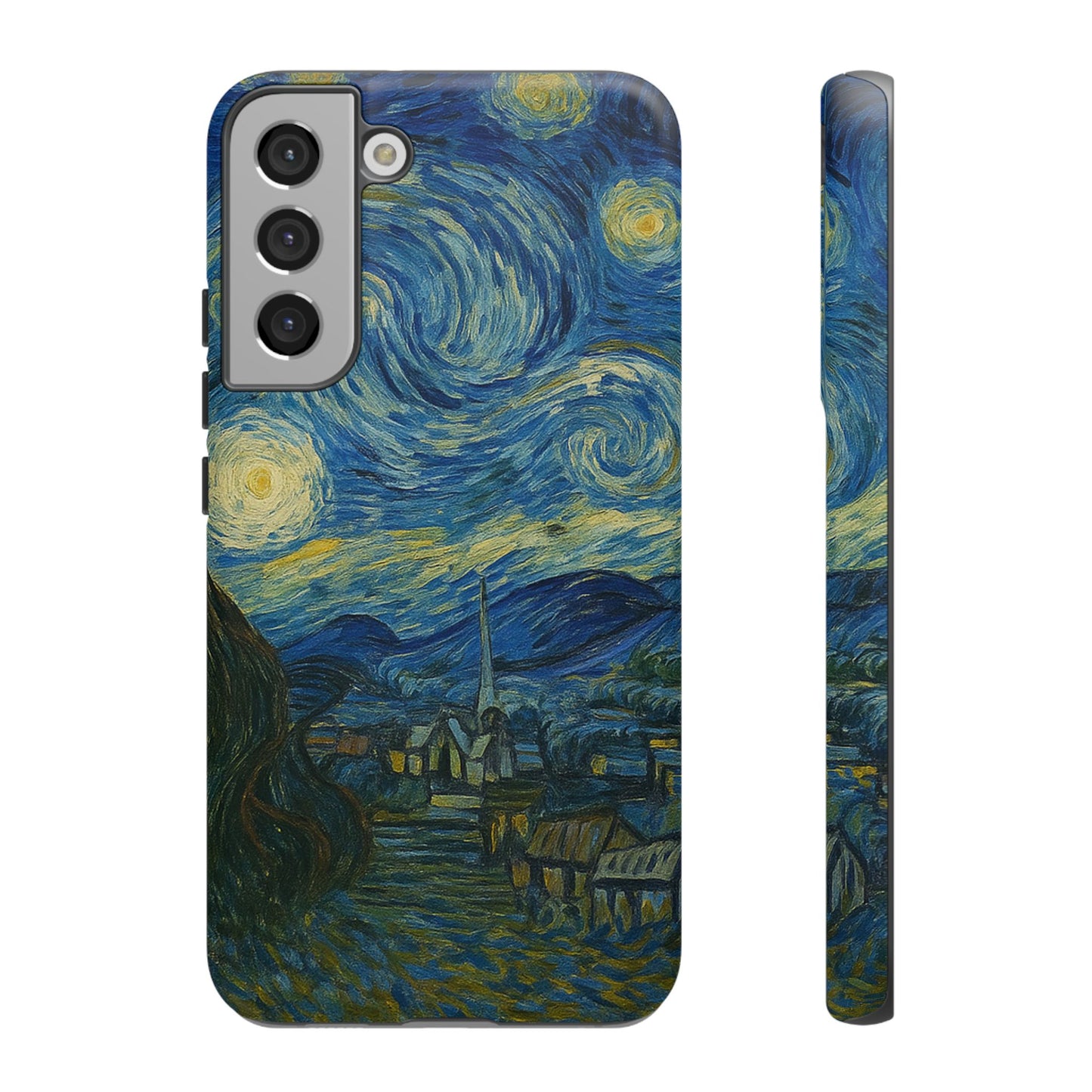 Starry Night Phone Case, Artistic Cell Phone Cover, Gift for Art Lovers, Unique Phone Accessory, Birthday Gift for Him/Her, Tough Cases