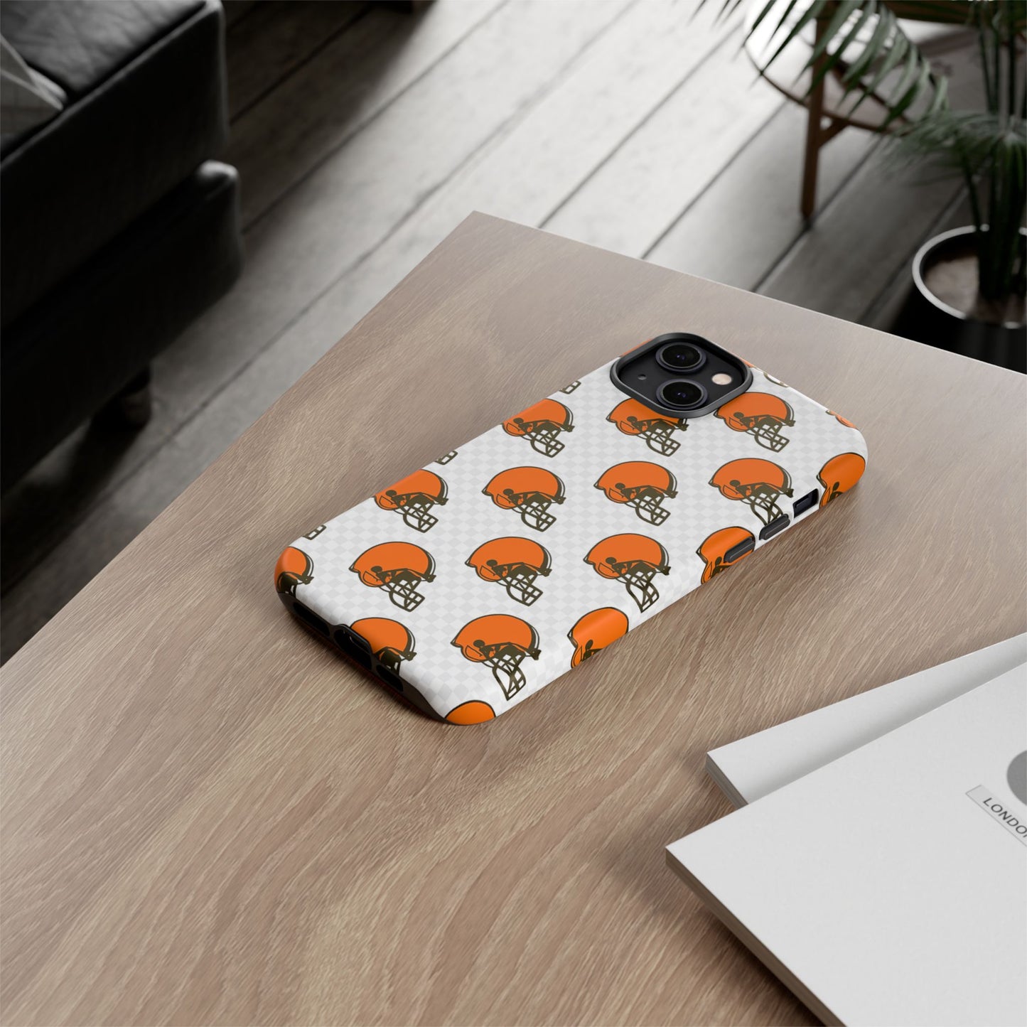 Cleveland Football Phone Case, Tough Cases for NFL Fans, Sporty Mobile Cover, Gifts for Football Lovers, Unique Team Merchandise