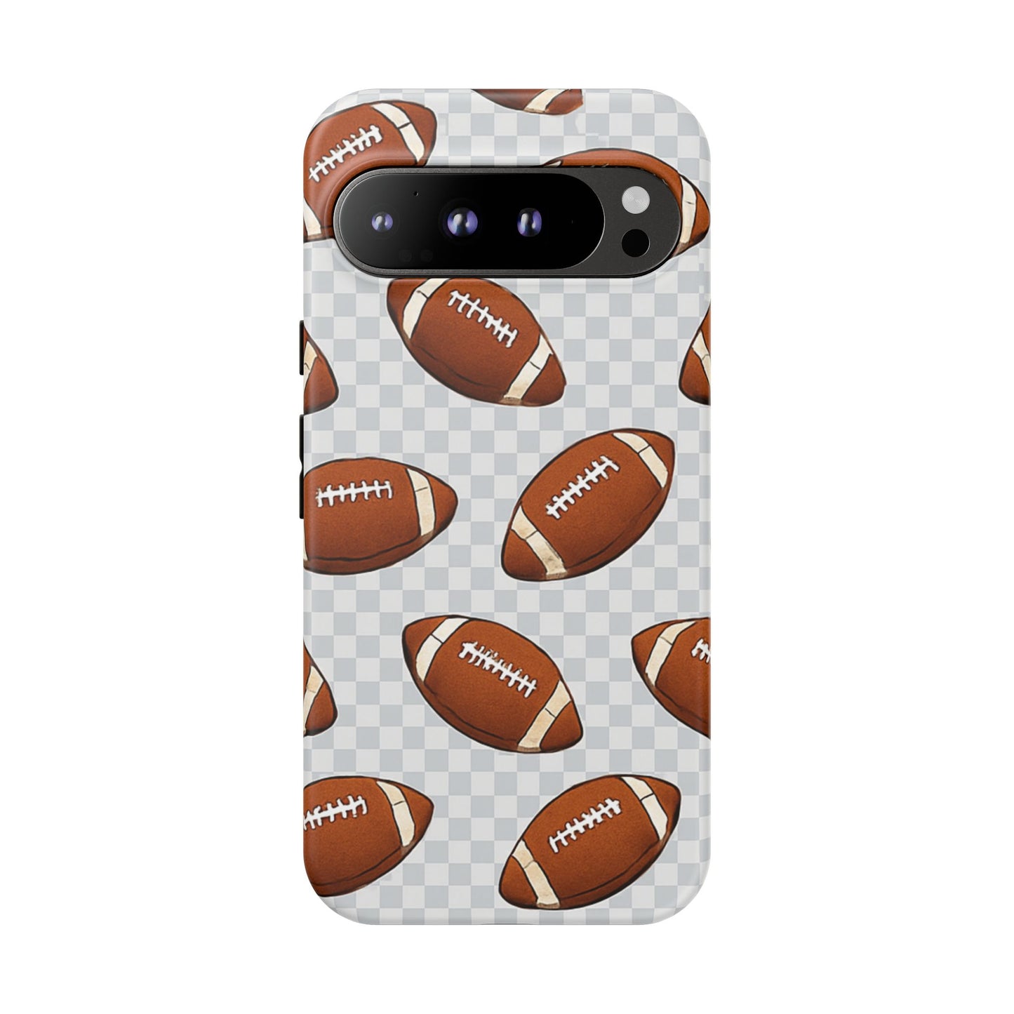 Football Phone Case, Tough Cases for Sports Fans, Unique Gift for Football Lovers, Protective Decor, Athletic Accessories