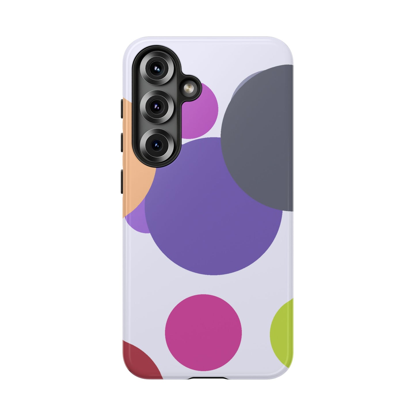 Colorful Geometric Phone Case, Bold Protective Cover for iPhone, Unique Gift for Trendy Teens, Fun Customizable Cases, Modern Design