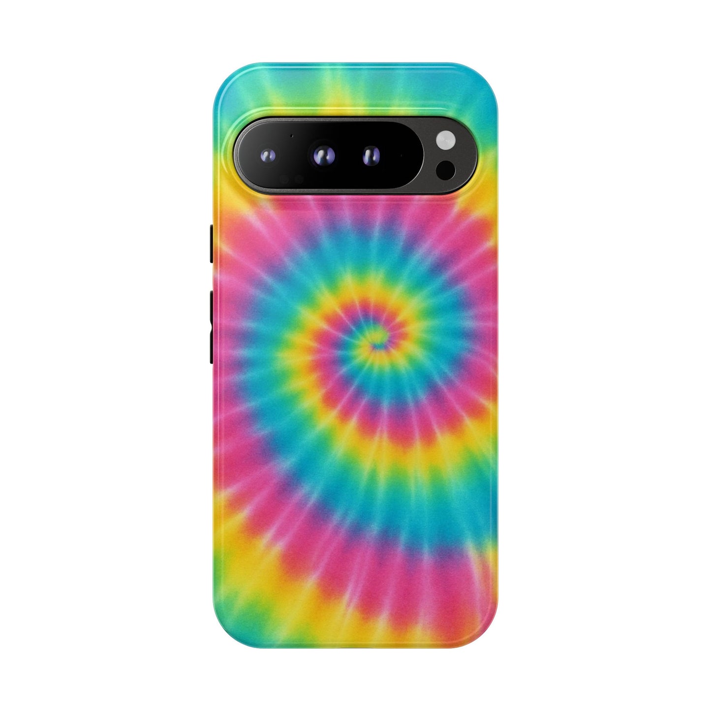 Colorful Tie-Dye Phone Case, Vibrant Phone Cover, Boho Style Accessory, Gift for Teens, Trendy Phone Accessories