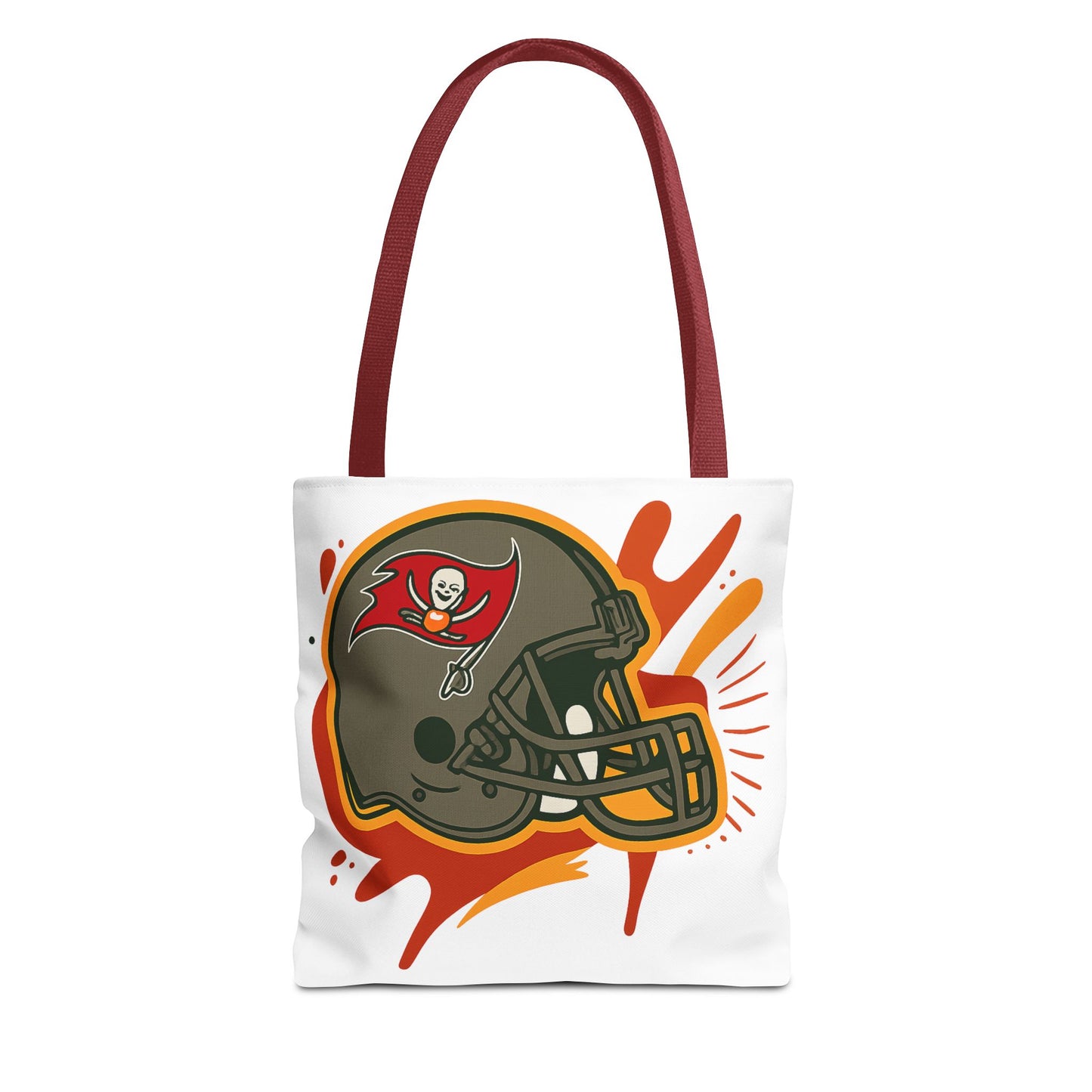Tote Bag with Bold Football Design, Sports Tote, Game Day Bag, NFL Fan Gift, Personalized Beach Bag, Unique Shopping Tote
