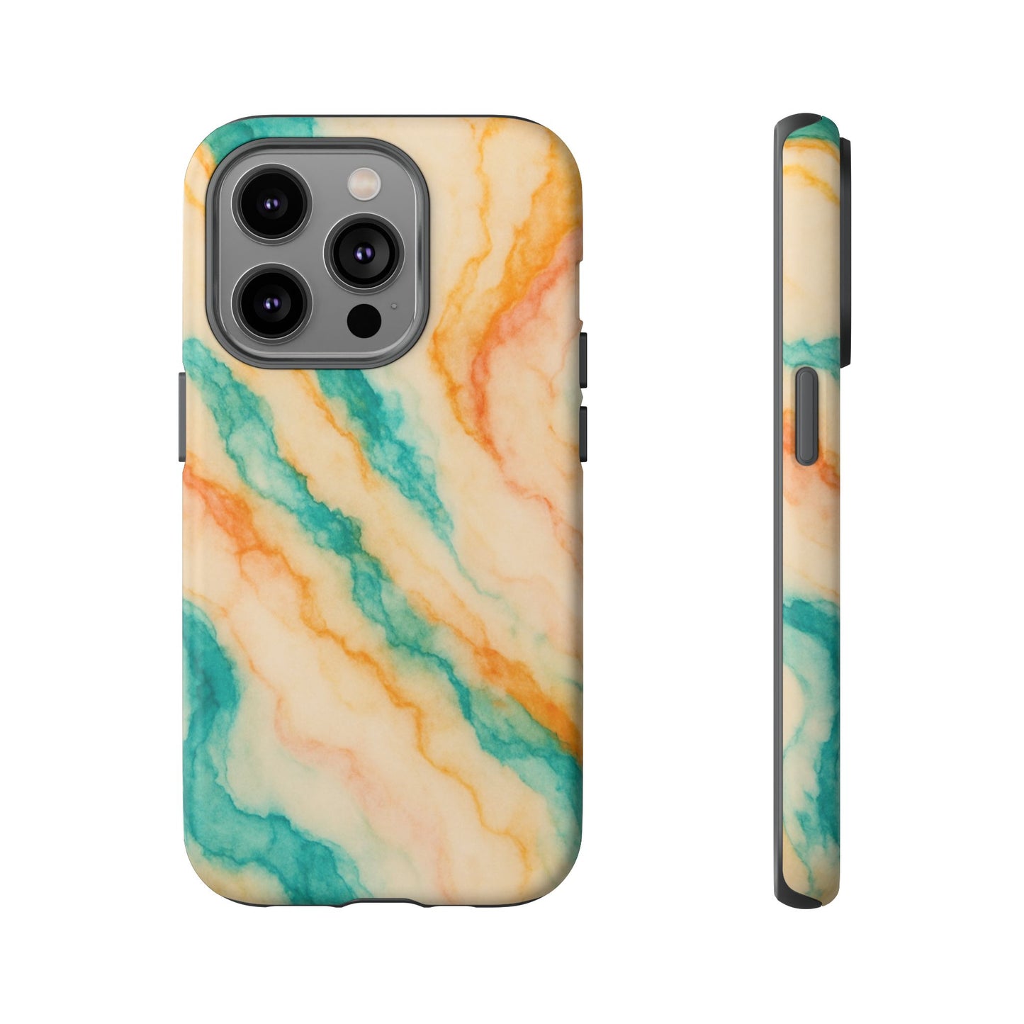 Stylish Phone Case - Tough Cases with Abstract Marble Design, Trendy Accessory, Gift for Her, Protective Case, Unique Phone Cover