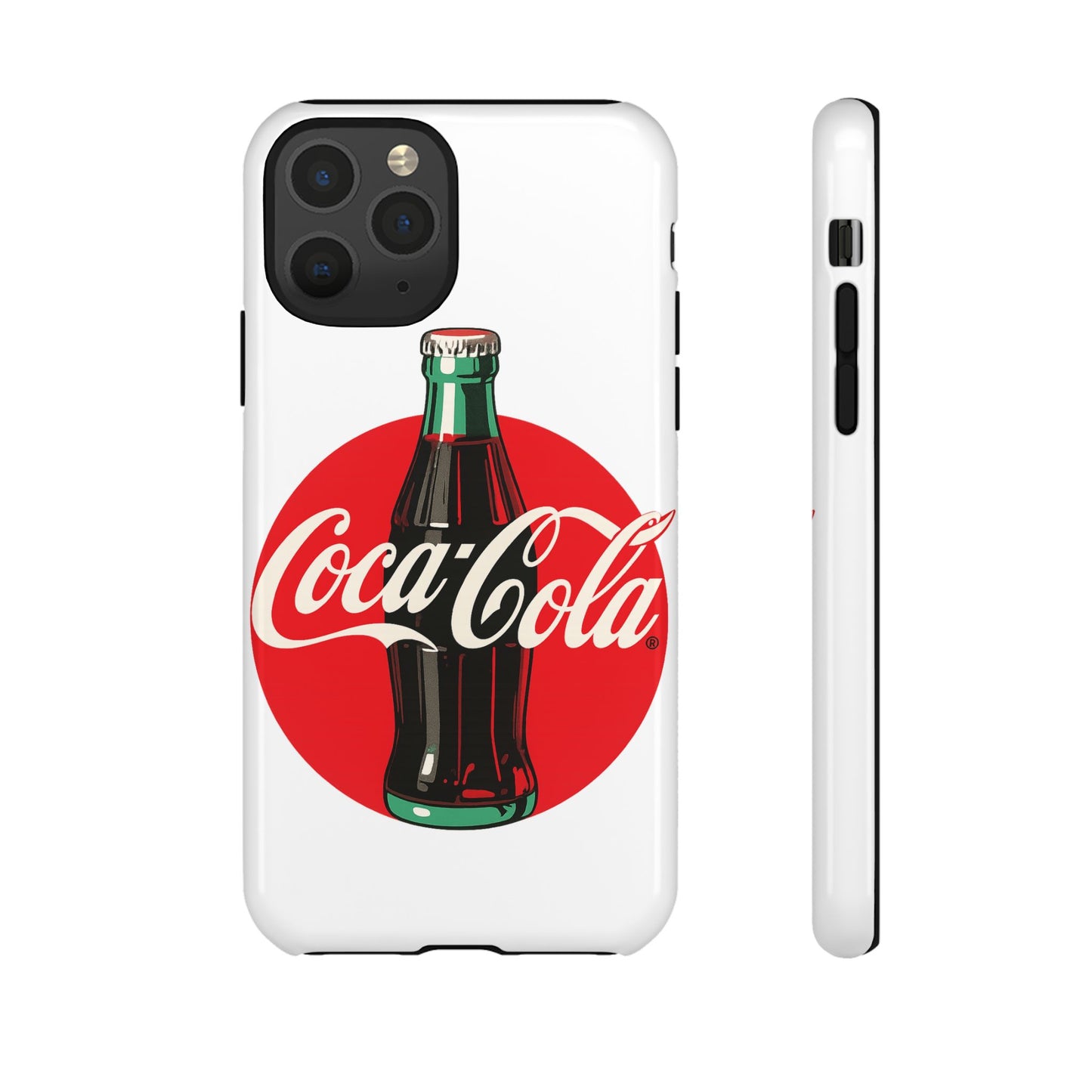 Coca-Cola Tough Phone Cases, Vintage Soda Drink, Retro Style, Unique Gift, Phone Accessories, Summer Vibes