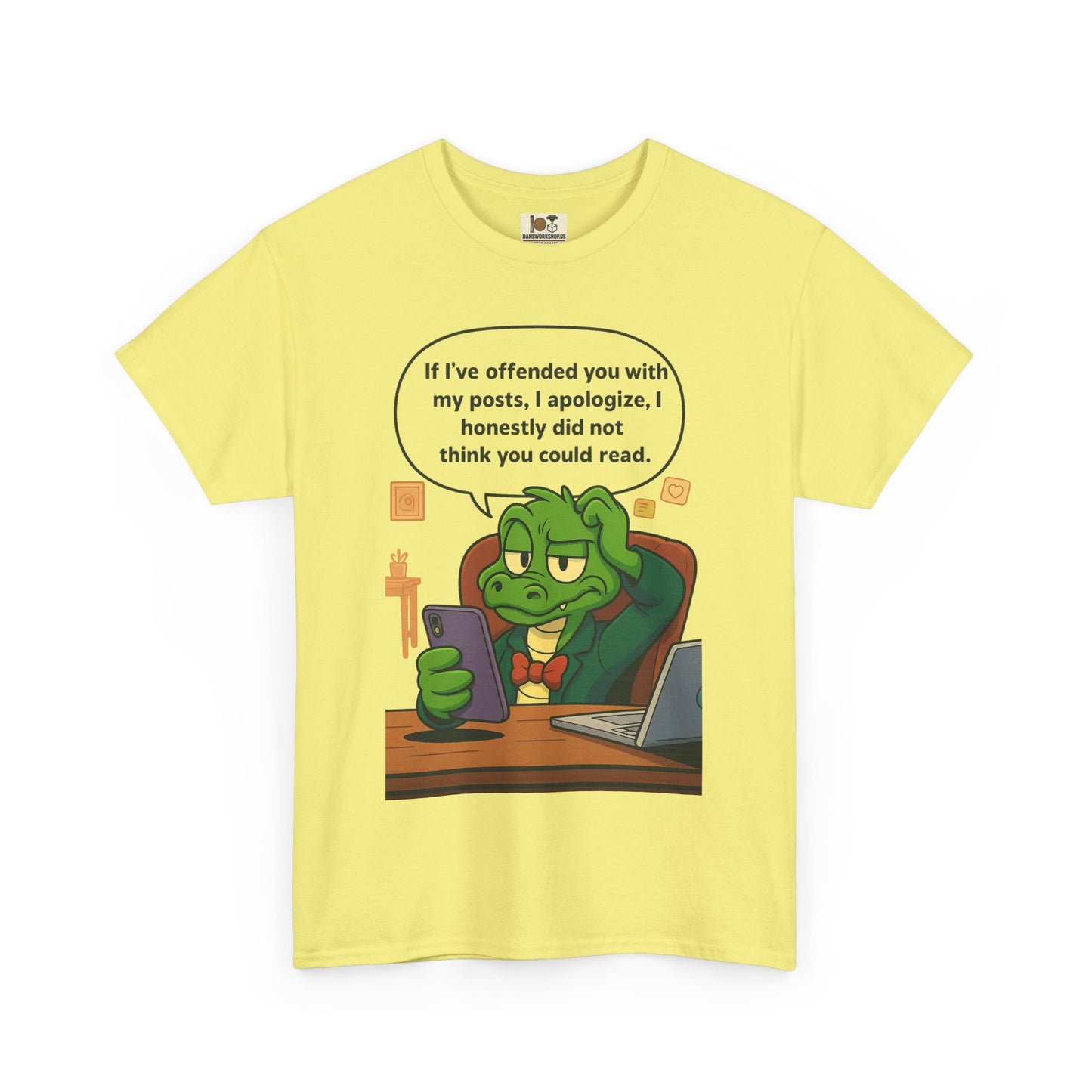 Funny Unisex Heavy Cotton Tee, Humorous Shirt Gift, Casual Wear, Quirky Graphic Tee, Perfect for Friends, Ideal for Birthdays and [...]