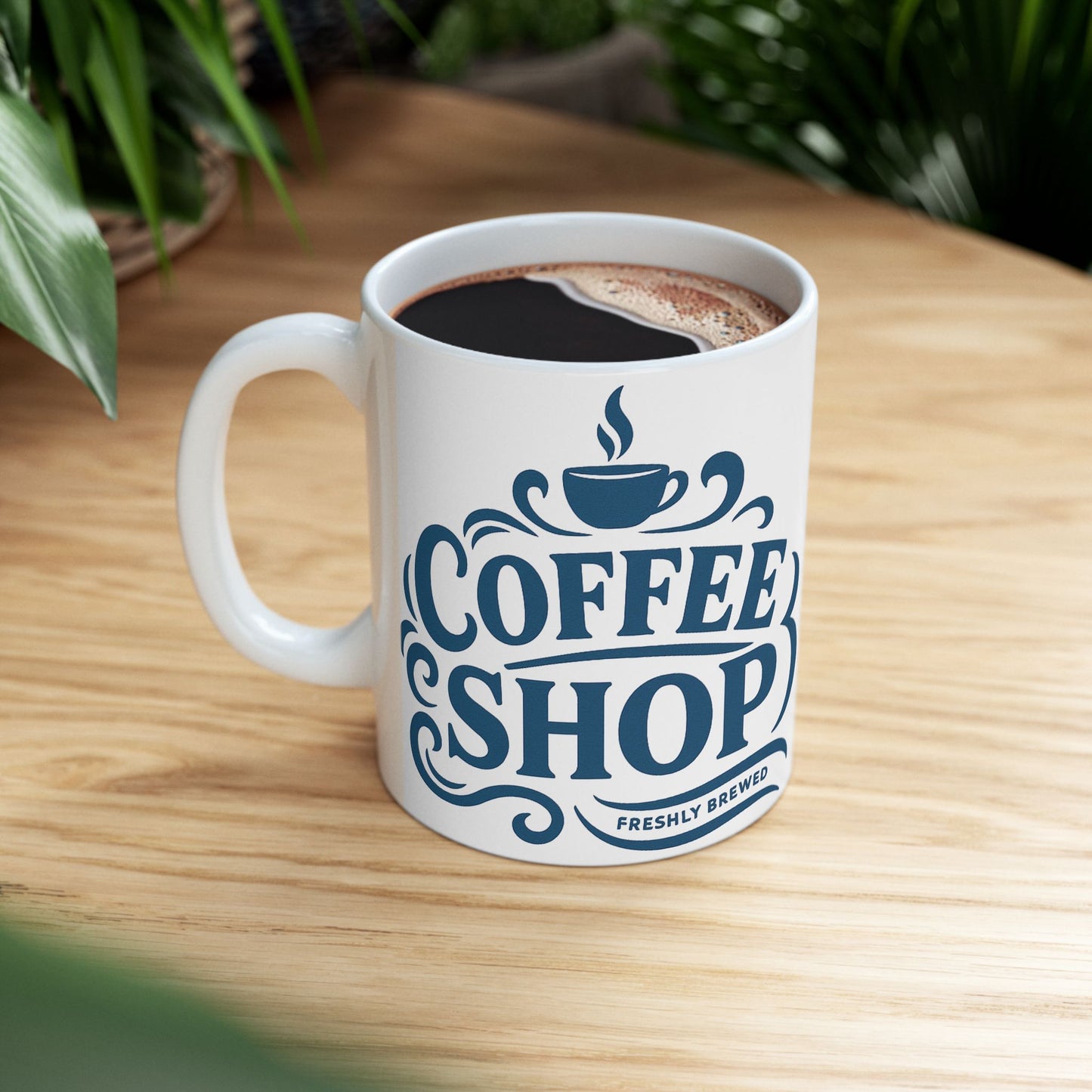 Charming Coffee Mug with Retro Design, Perfect Gift for Coffee Lovers, Home Office Decor, Unique Kitchenware, Personalized Drinkware