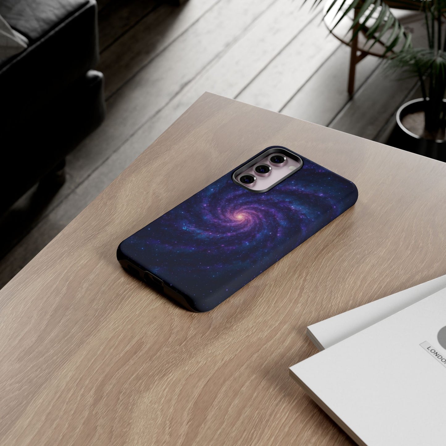 Galaxy Phone Case, Tough Phone Cover, Cosmic Phone Protection, Space Gift for Astronomers, Trendy Galaxy Design