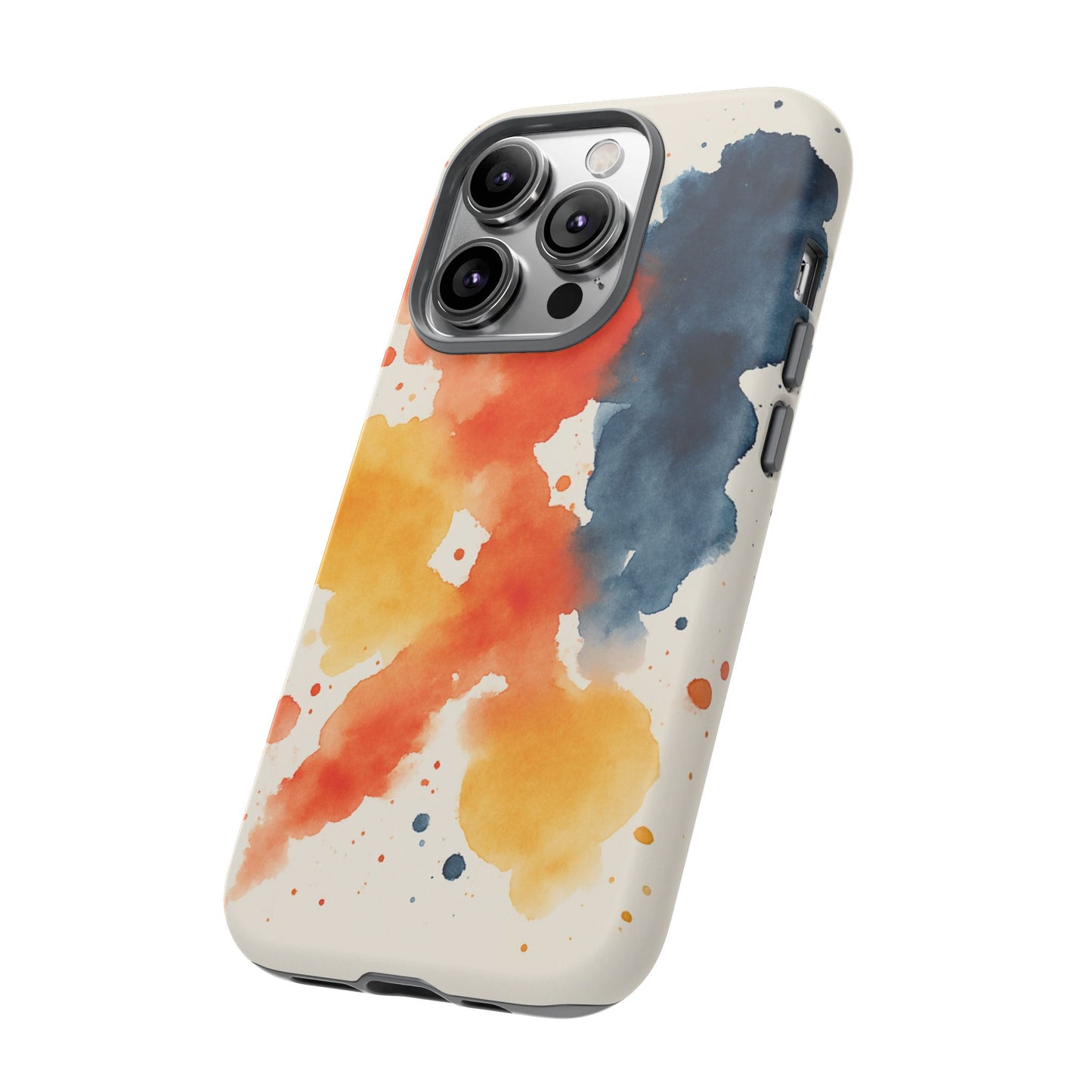 Watercolor Phone Case - Abstract Design, Tough Cases for Men & Women, Stylish Gift, Artistic Accessory for All Occasions