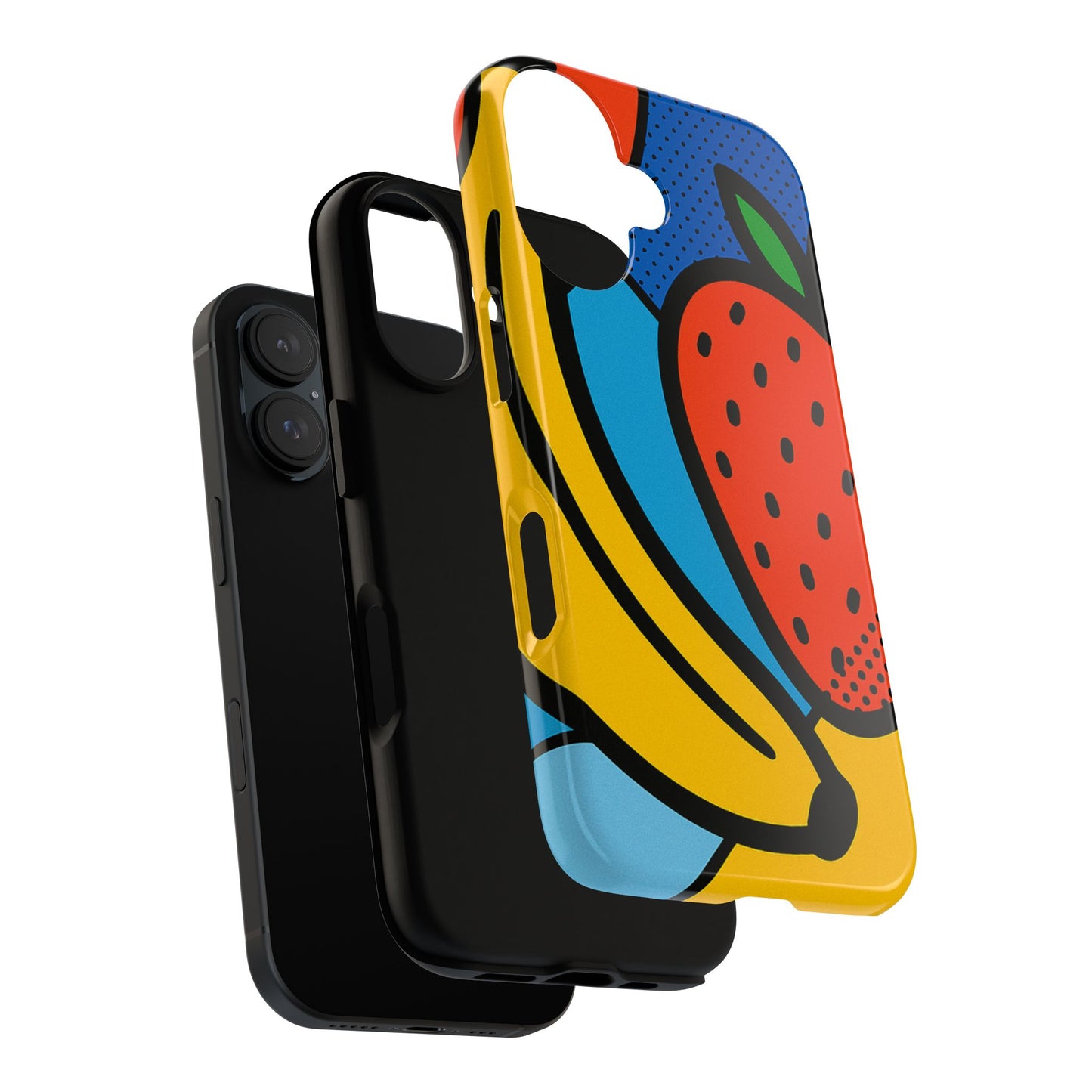 Colorful Fruit Phone Case - Tough Cases - Fun, Vibrant, Unique, Gifts for Friends, Summer Accessories, Trendy Phone Protector
