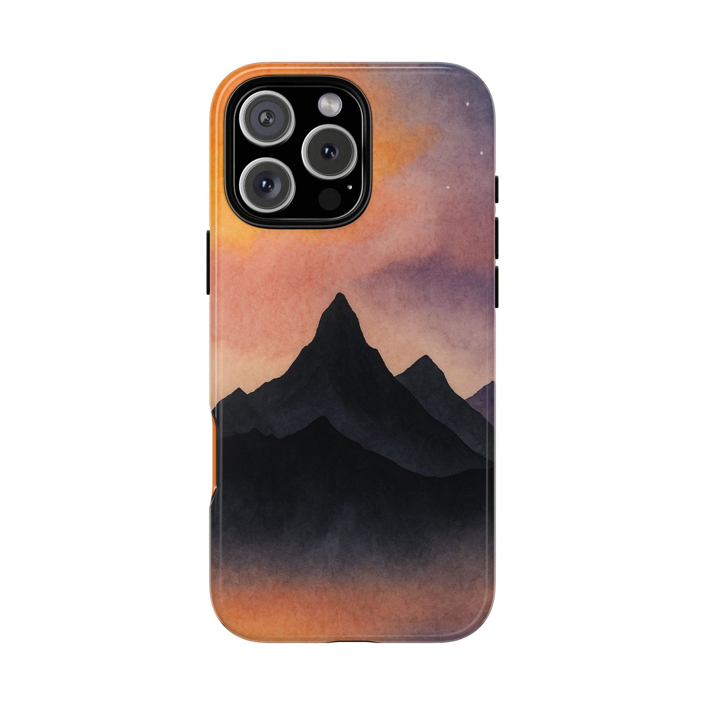Mountain Sunset Phone Case, Nature Lover's Gift, Adventure Phone Cover, Unique Cellphone Accessories, Outdoor Enthusiast Decor