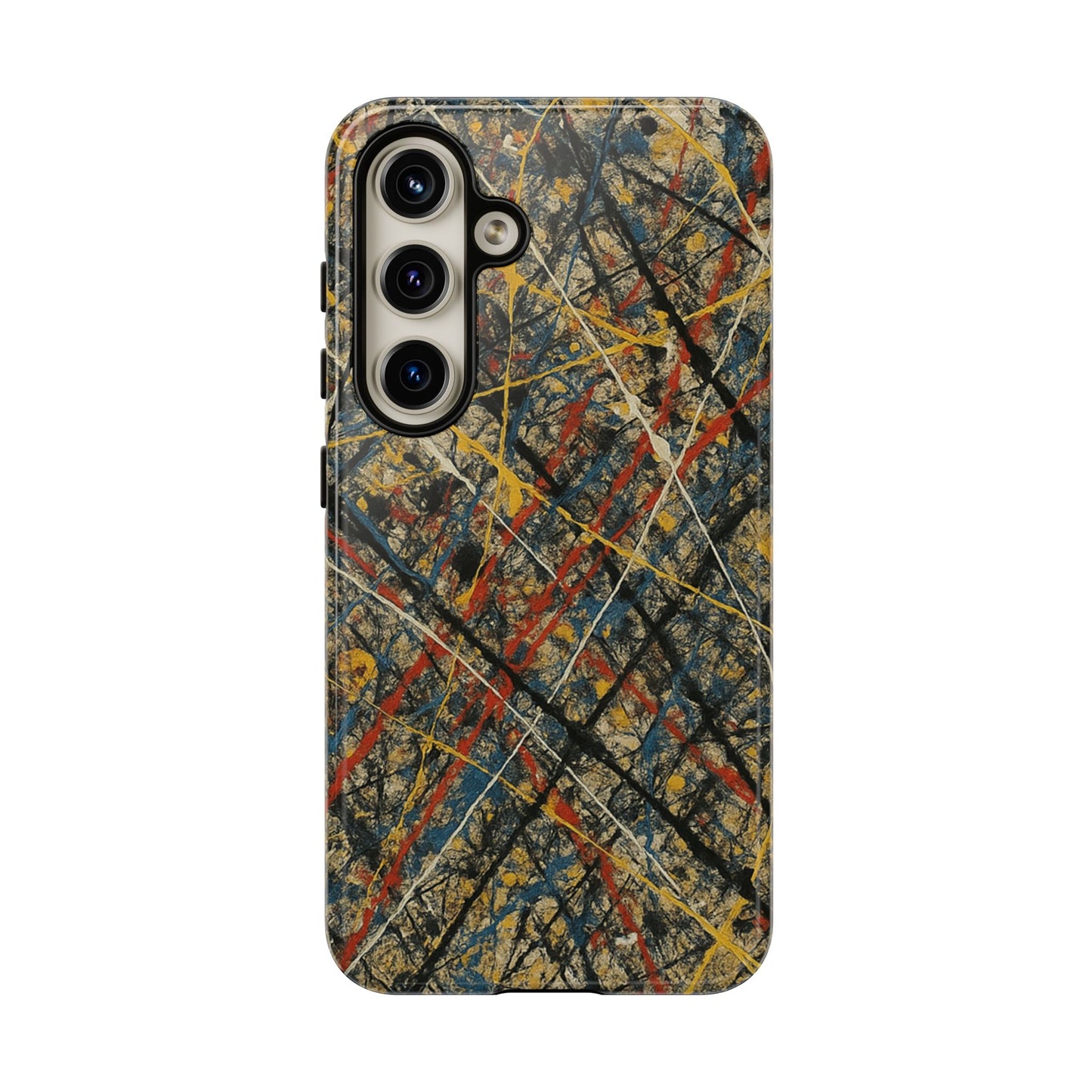 Tough Cases Phone Case - Bold Abstract Design, Stylish Mobile Cover, Unique Gift for Him/Her, Durable Accessory, Trendy Protection