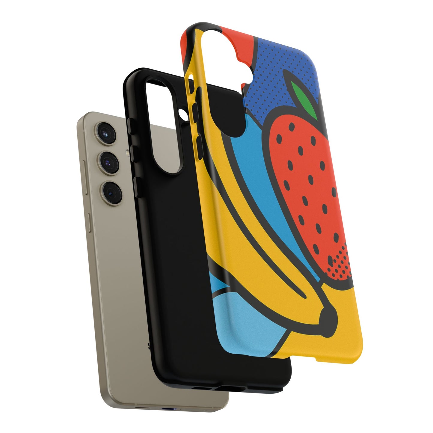 Colorful Fruit Phone Case - Tough Cases - Fun, Vibrant, Unique, Gifts for Friends, Summer Accessories, Trendy Phone Protector