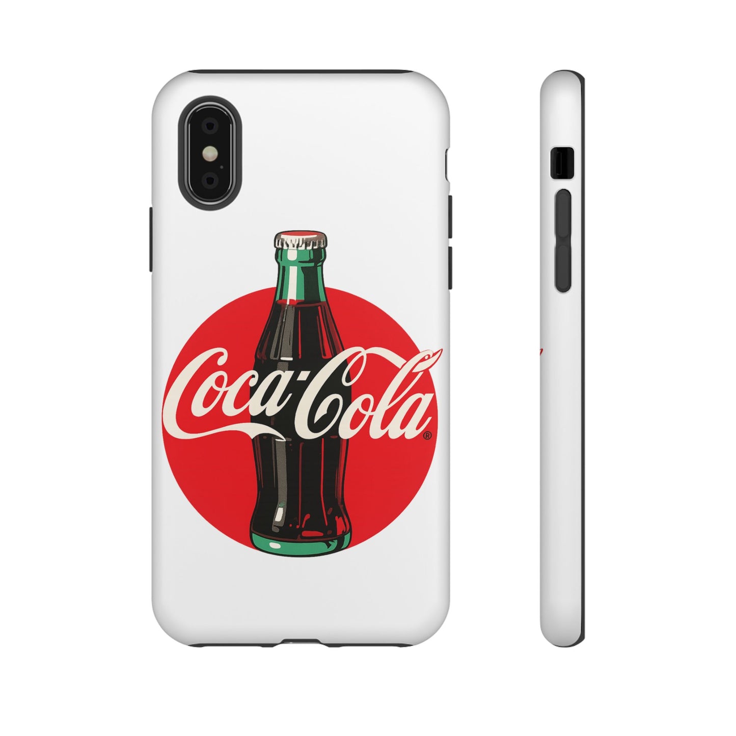Coca-Cola Tough Phone Cases, Vintage Soda Drink, Retro Style, Unique Gift, Phone Accessories, Summer Vibes