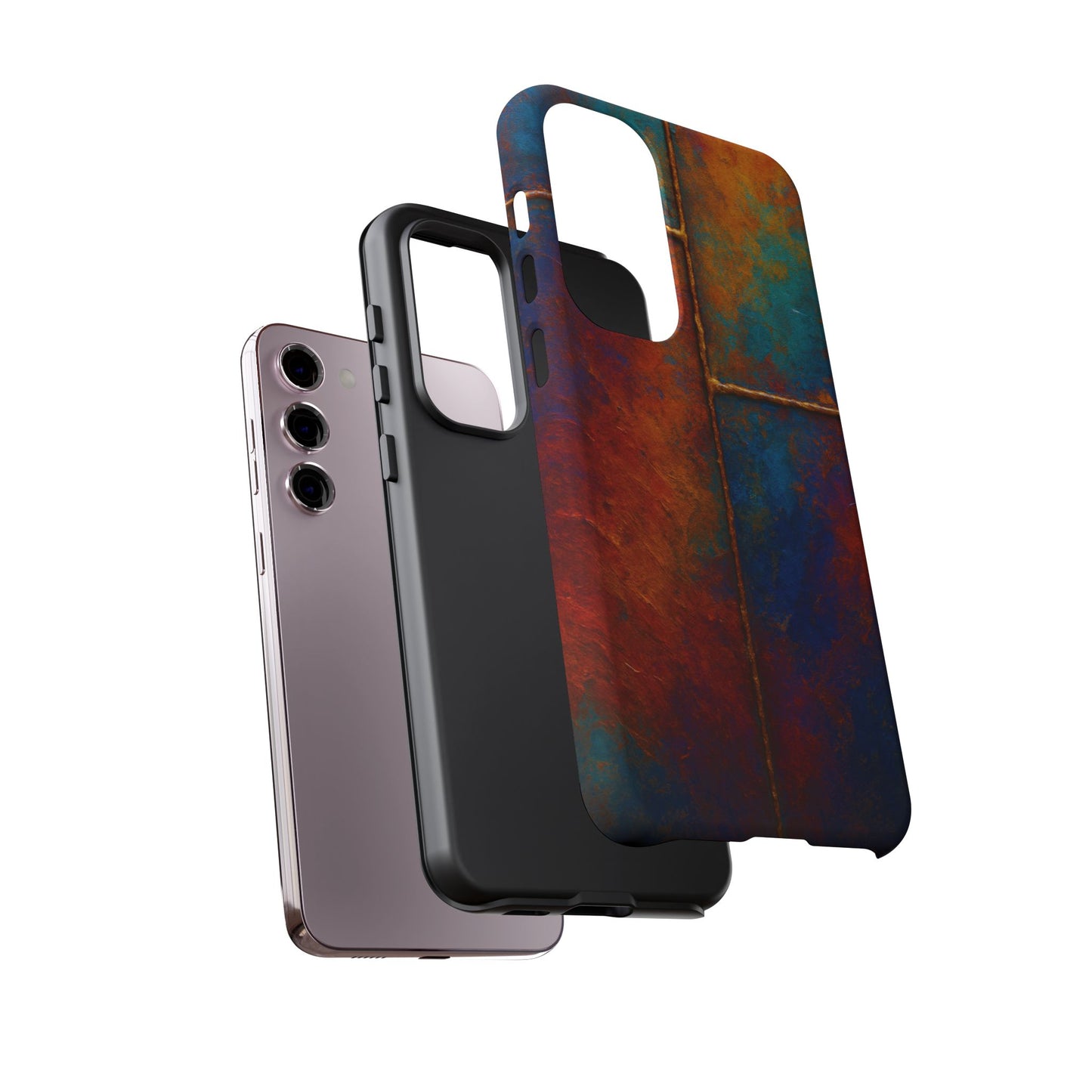 Vibrant Phone Case, Colorful Tough Case Cover, Artistic Phone Protector, Unique Smartphone Accessories, Gift for Tech Lovers