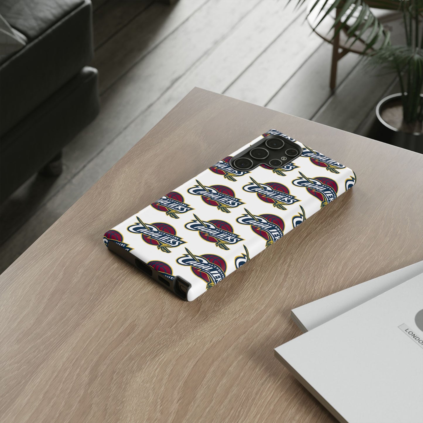 Cleveland Cavaliers Phone Case, Tough Phone Cover, NBA Team Accessory, Sports Fan Gift, Unique Cellphone Protector