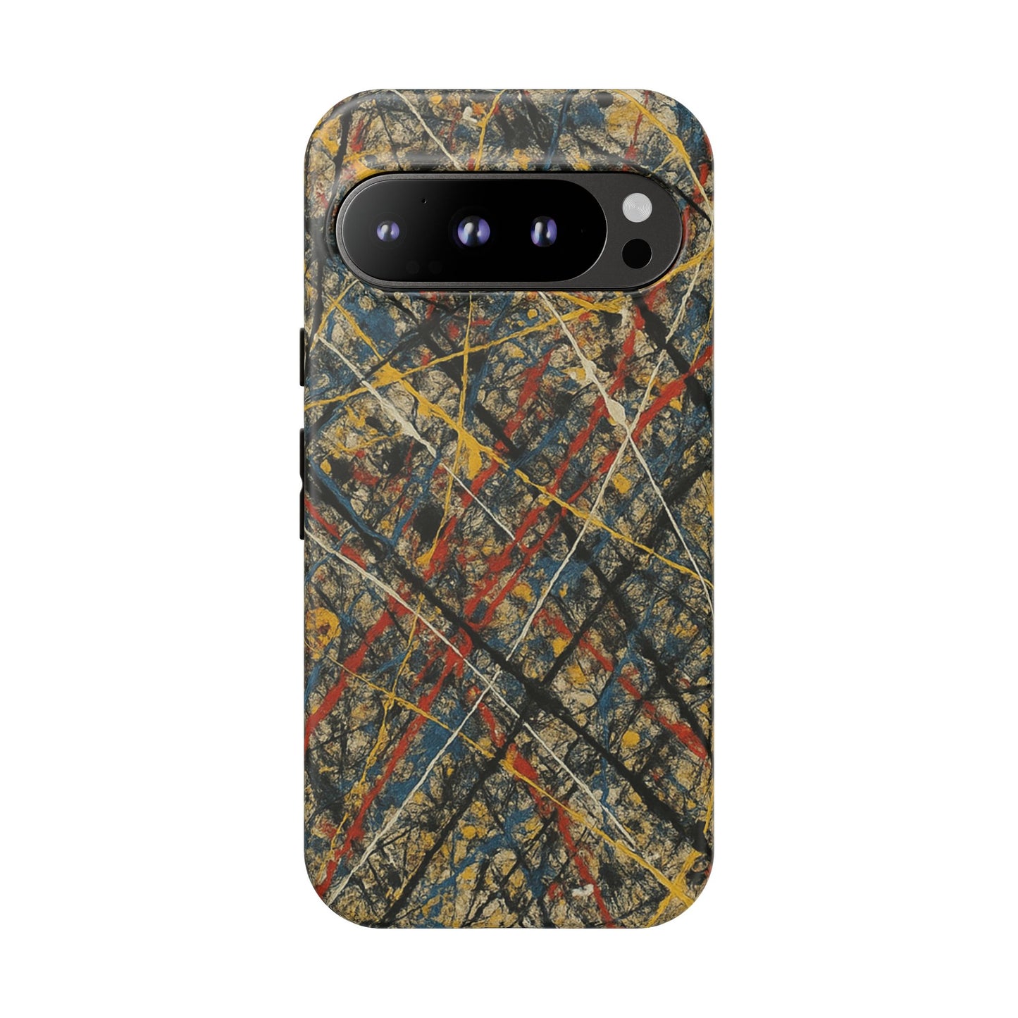 Tough Cases Phone Case - Bold Abstract Design, Stylish Mobile Cover, Unique Gift for Him/Her, Durable Accessory, Trendy Protection