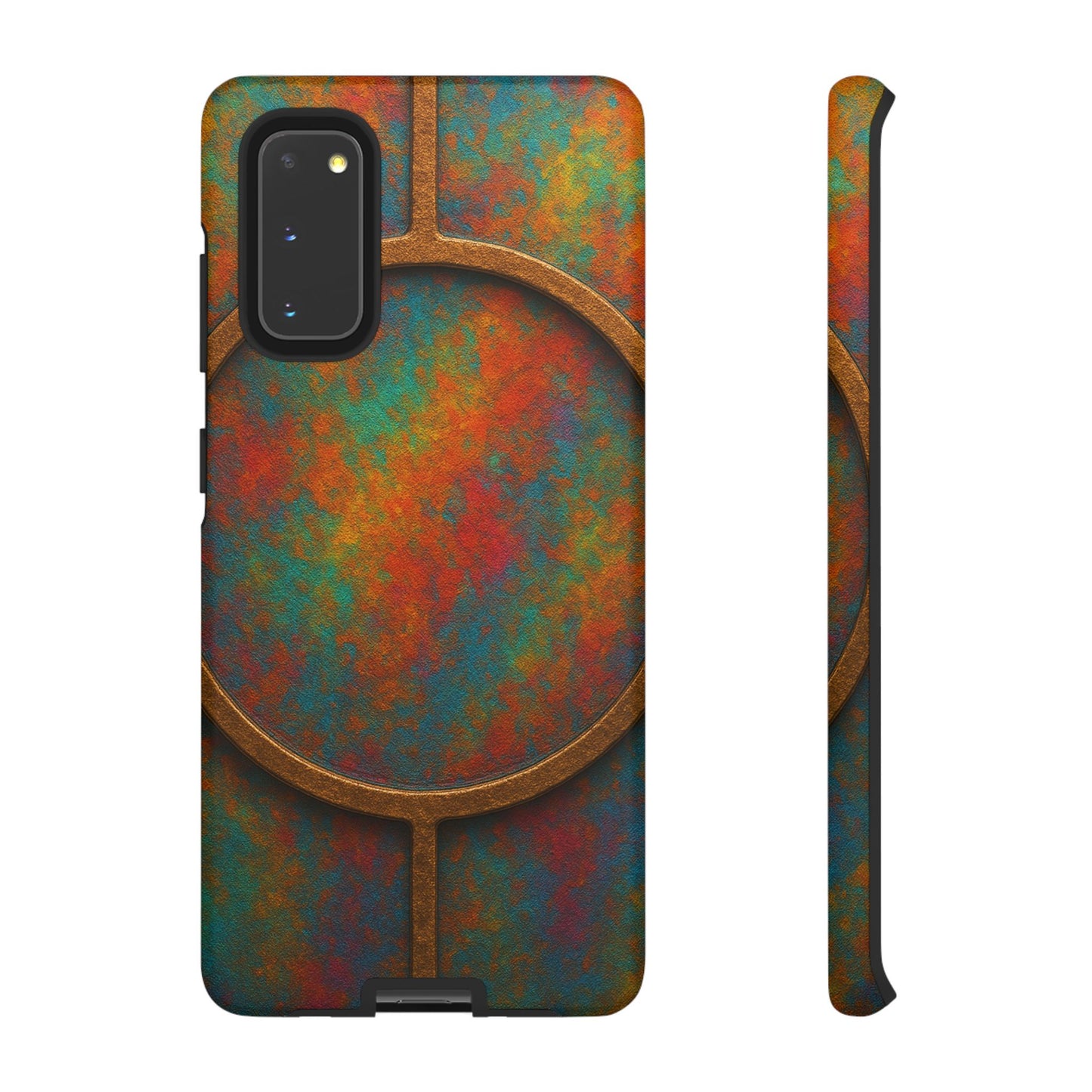 Colorful Tough Phone Case, Durable Cell Cover, Vibrant Protection Case, Unique Tech Accessory, Great Gift for Phone Lovers