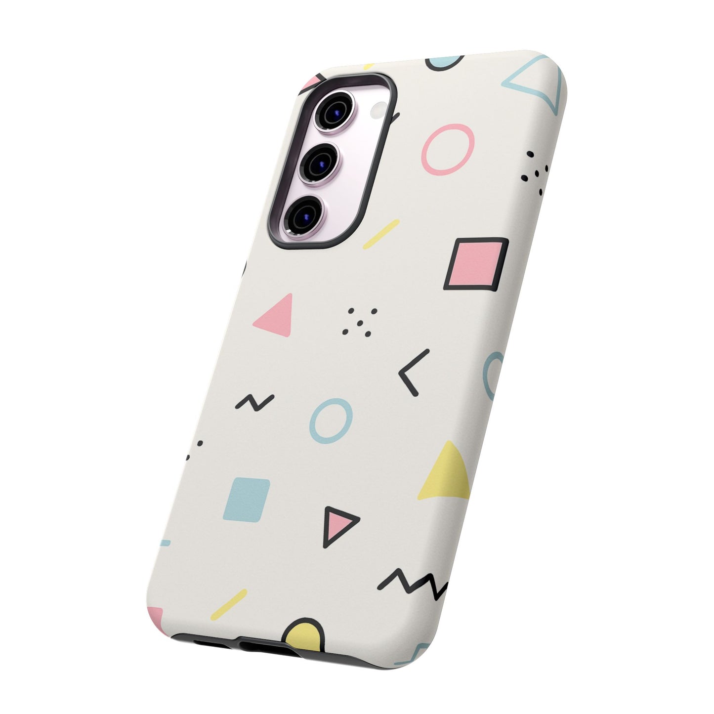 Geometric Phone Case - Stylish Tough Cases for Trendsetters, Unique Phone Covers, Modern Accessories, Gift Ideas for Her