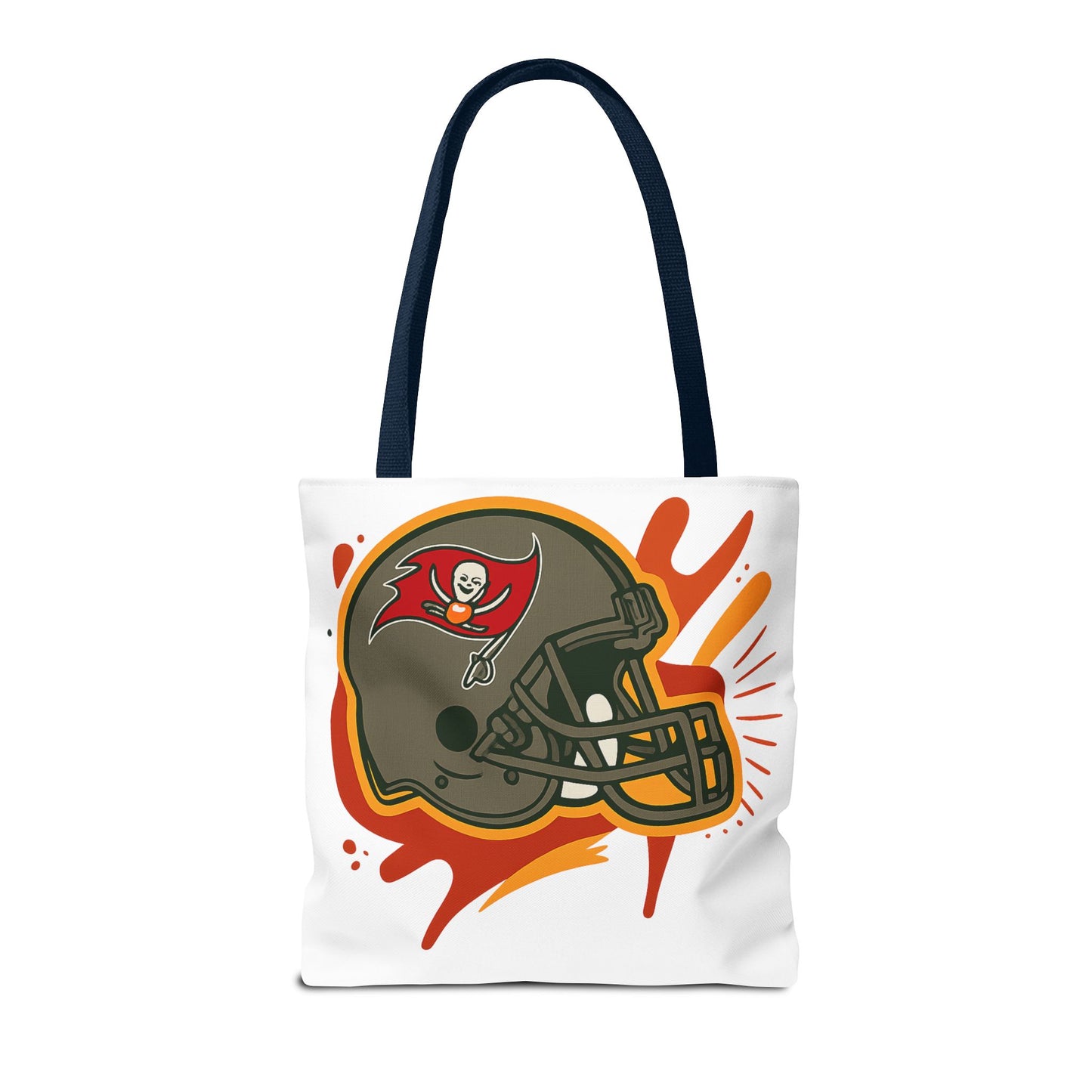 Tote Bag with Bold Football Design, Sports Tote, Game Day Bag, NFL Fan Gift, Personalized Beach Bag, Unique Shopping Tote