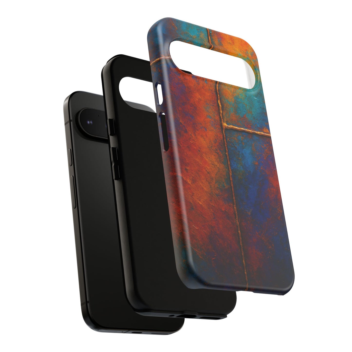 Vibrant Phone Case, Colorful Tough Case Cover, Artistic Phone Protector, Unique Smartphone Accessories, Gift for Tech Lovers