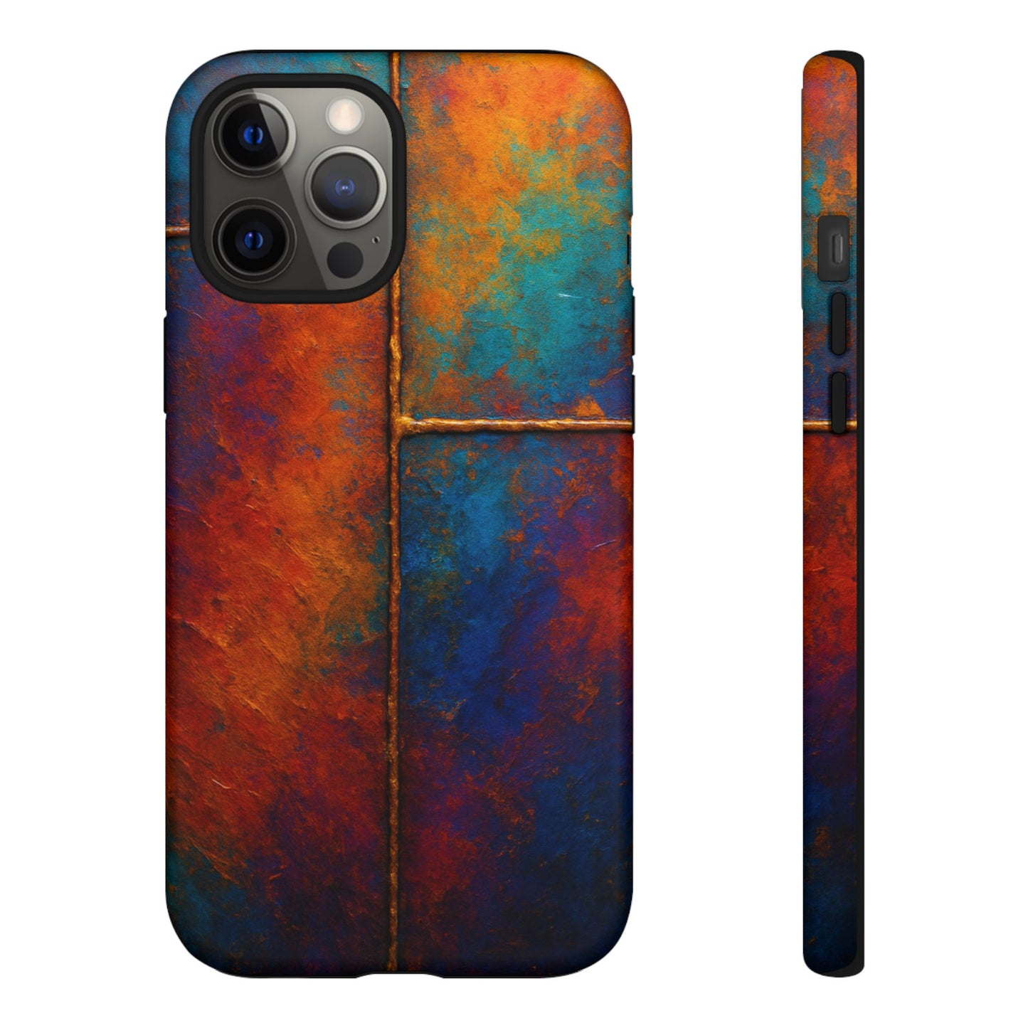 Vibrant Phone Case, Colorful Tough Case Cover, Artistic Phone Protector, Unique Smartphone Accessories, Gift for Tech Lovers