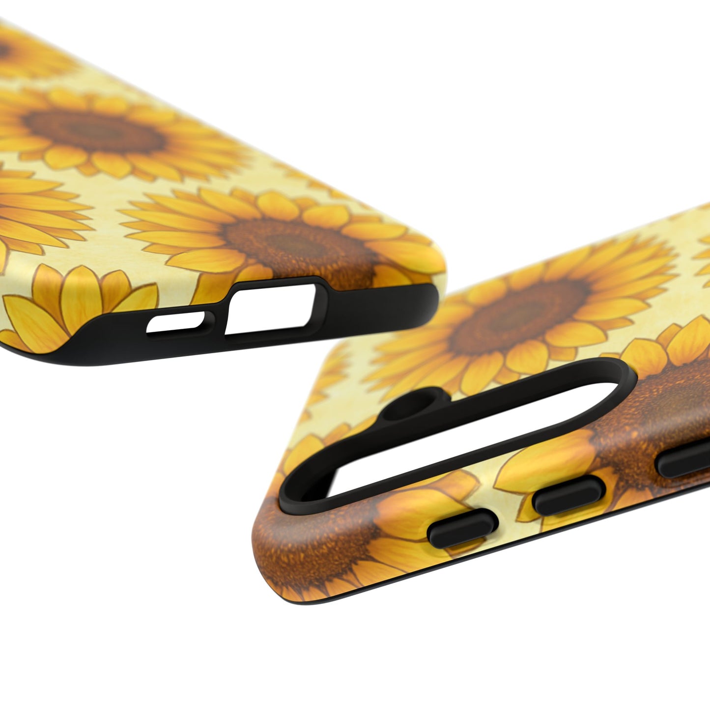 Sunflower Phone Cases - Tough Cases for Nature Lovers, Gift for Friends, Floral Design, Protective Case, Sunflower Decor