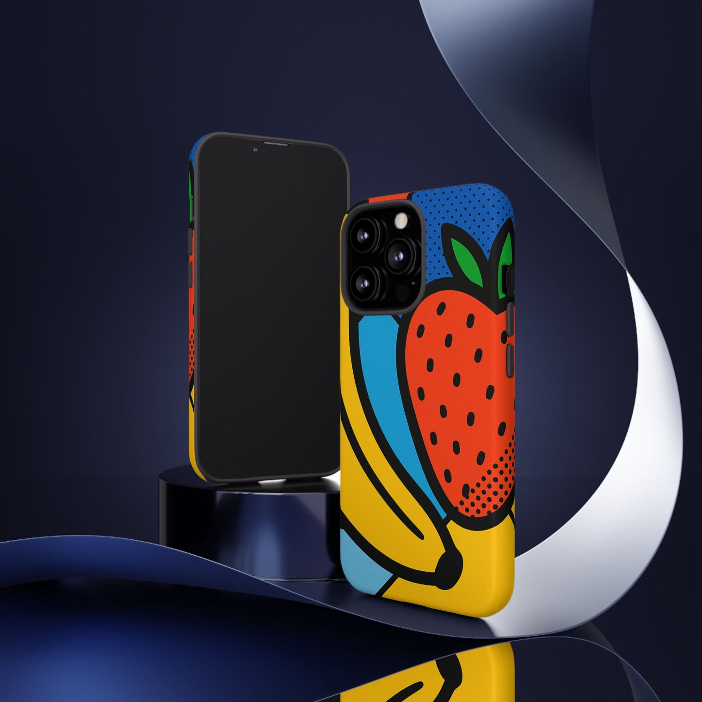Colorful Fruit Phone Case - Tough Cases - Fun, Vibrant, Unique, Gifts for Friends, Summer Accessories, Trendy Phone Protector