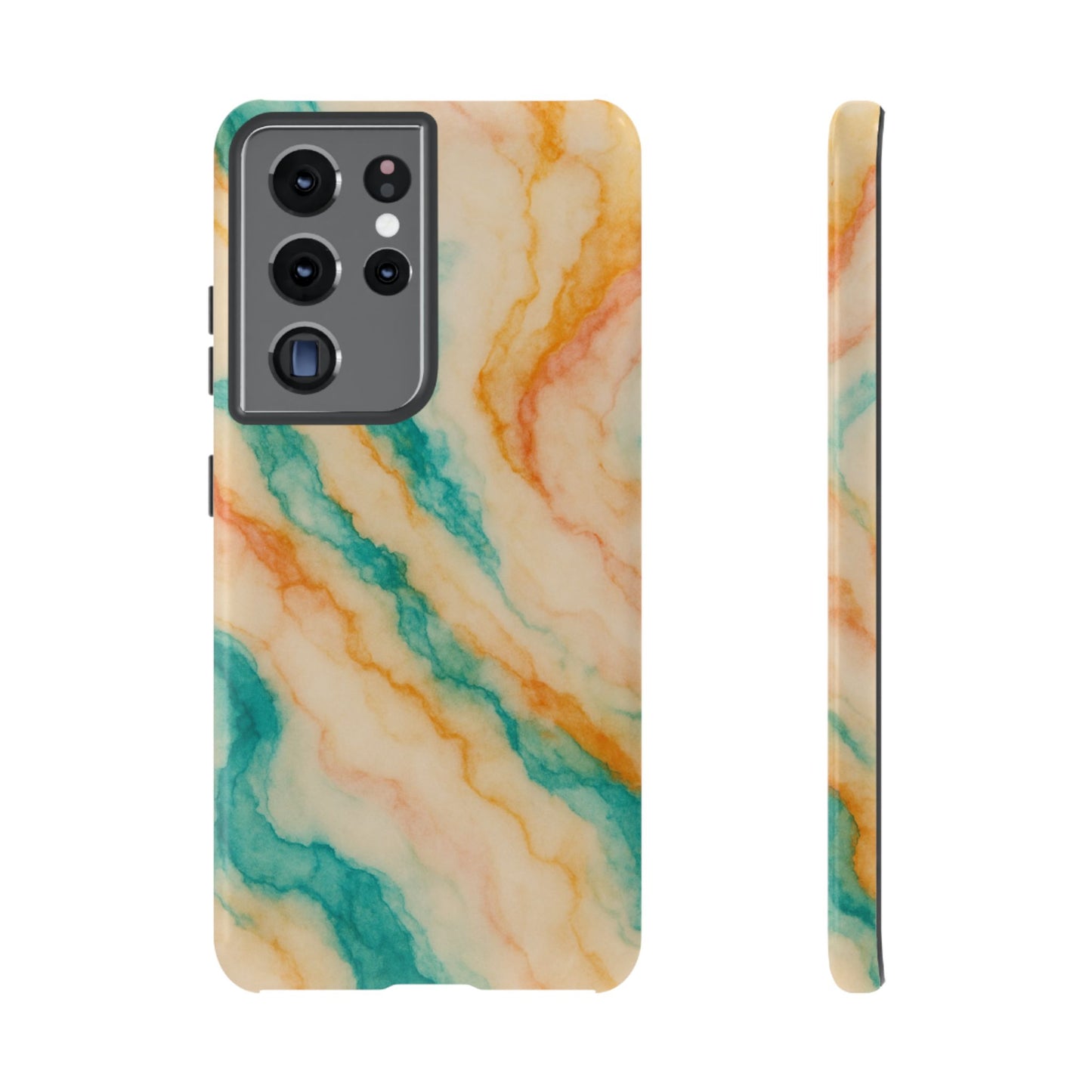 Stylish Phone Case - Tough Cases with Abstract Marble Design, Trendy Accessory, Gift for Her, Protective Case, Unique Phone Cover