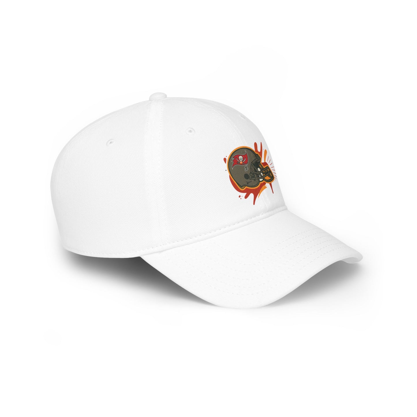 Stylish Low Profile Baseball Cap, Casual Sports Hat, Gift for Sports Fans, Everyday Wear, Outdoor Adventures, Red Team Cap
