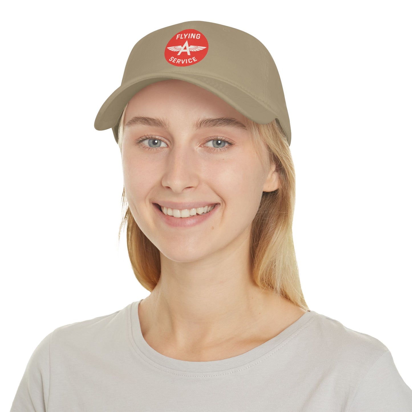 Flying A Service Low Profile Baseball Cap - Casual Style, Gift for Aviation Lovers, Adjustable Cap, Outdoor Wear, Unique Accessories