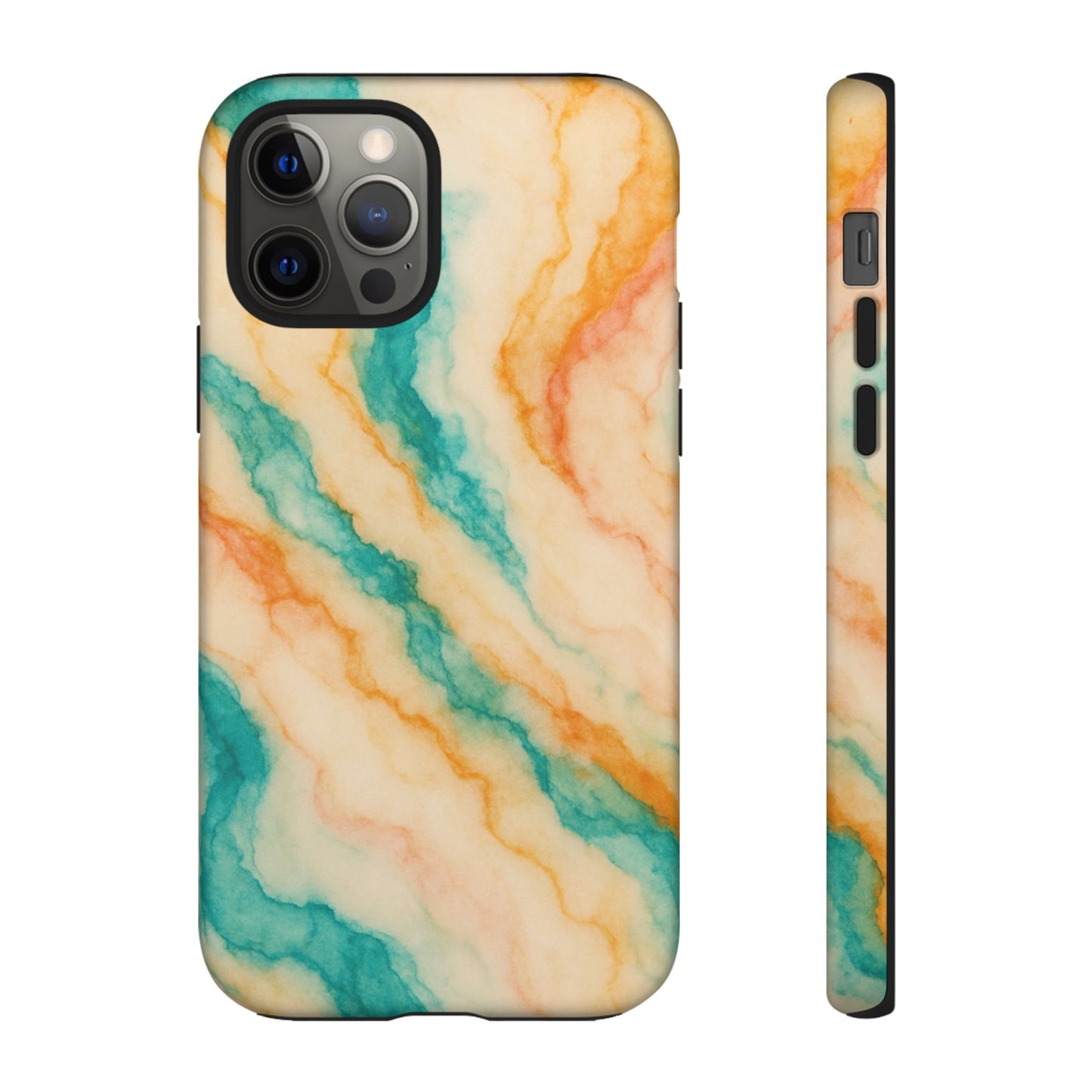 Stylish Phone Case - Tough Cases with Abstract Marble Design, Trendy Accessory, Gift for Her, Protective Case, Unique Phone Cover