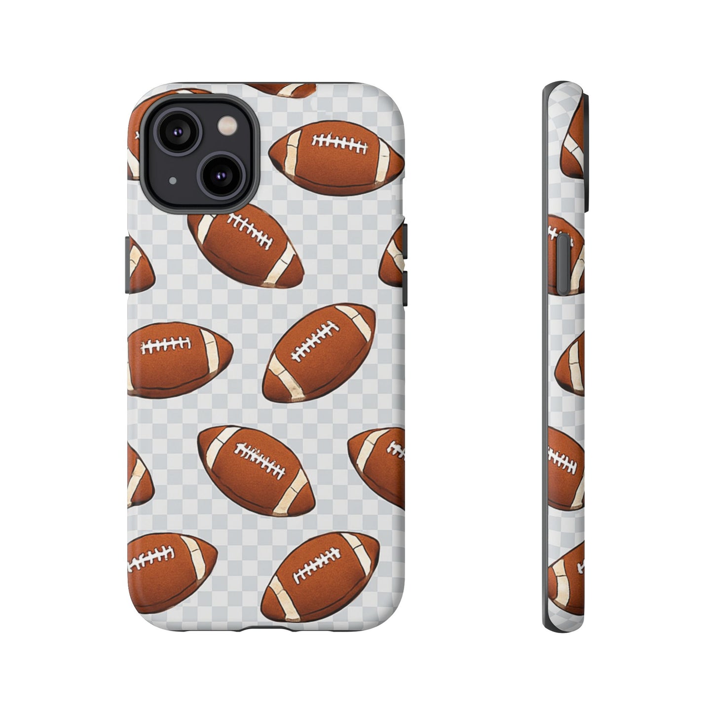 Football Phone Case, Tough Cases for Sports Fans, Unique Gift for Football Lovers, Protective Decor, Athletic Accessories