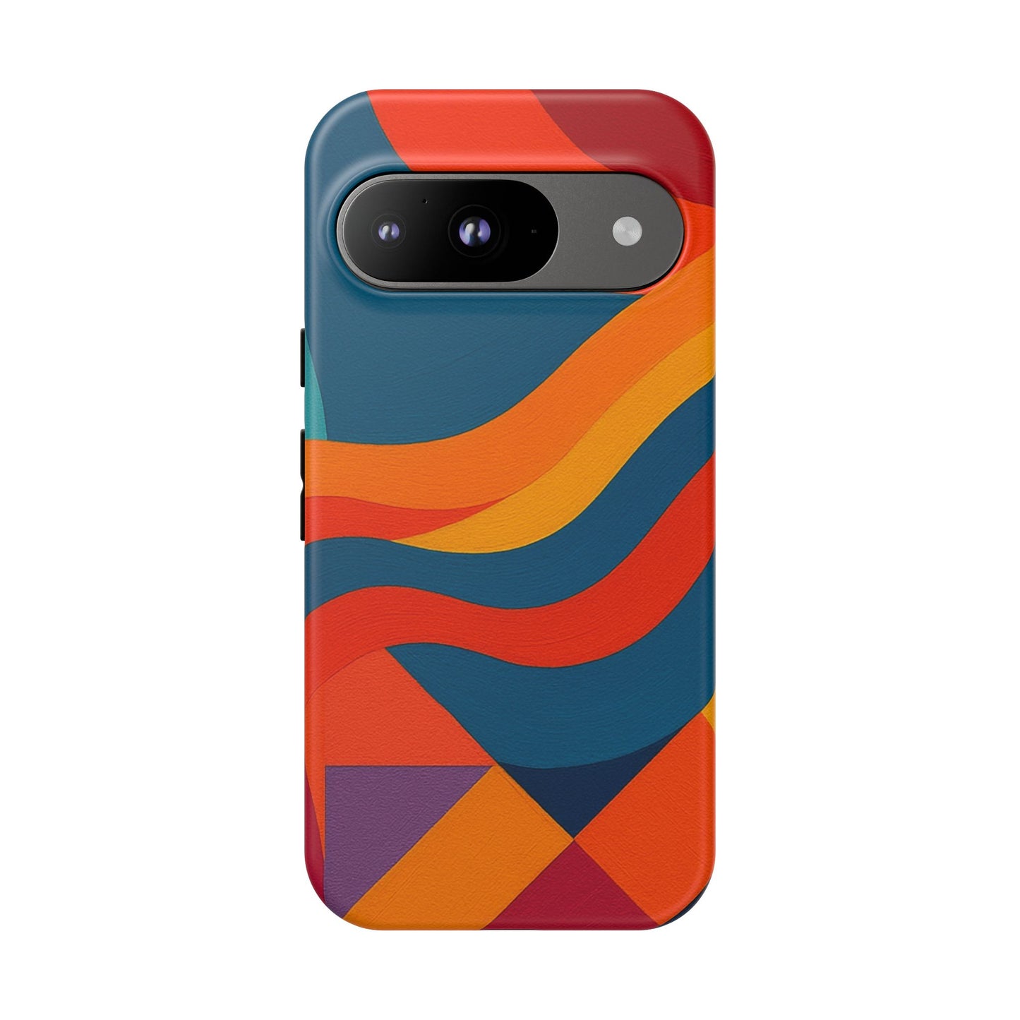 Vibrant Phone Case, Abstract Design Cover, Tough Cases for All Occasions, Stylish Gift for Tech Lovers, Modern Phone Accessories