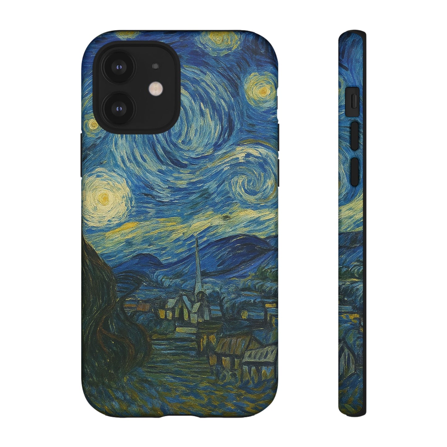 Starry Night Phone Case, Artistic Cell Phone Cover, Gift for Art Lovers, Unique Phone Accessory, Birthday Gift for Him/Her, Tough Cases