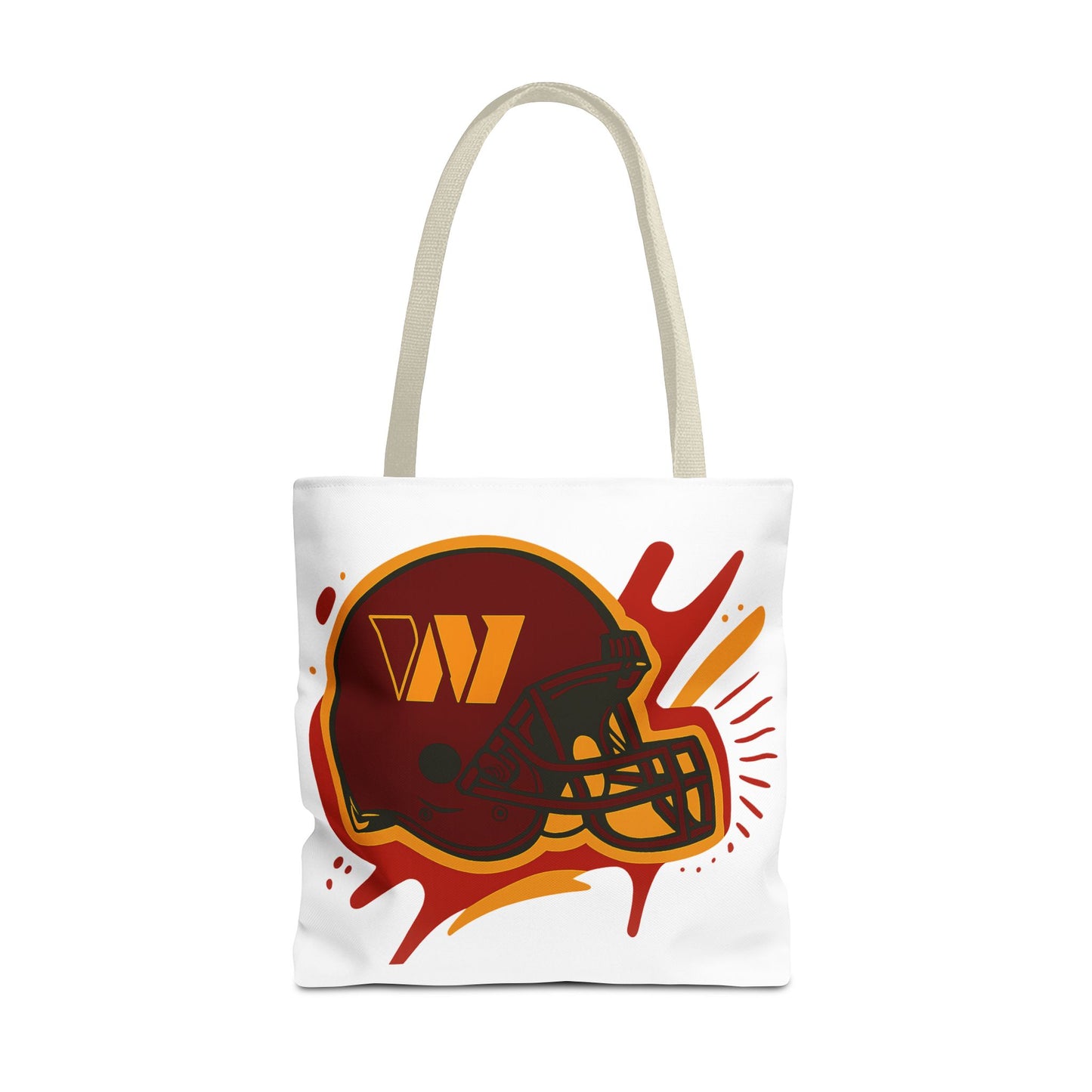 Sporty Tote Bag with Custom Football Helmet Design, Perfect for Game Day, Sports Enthusiasts, Gift for Fans, Everyday Use, Promotion