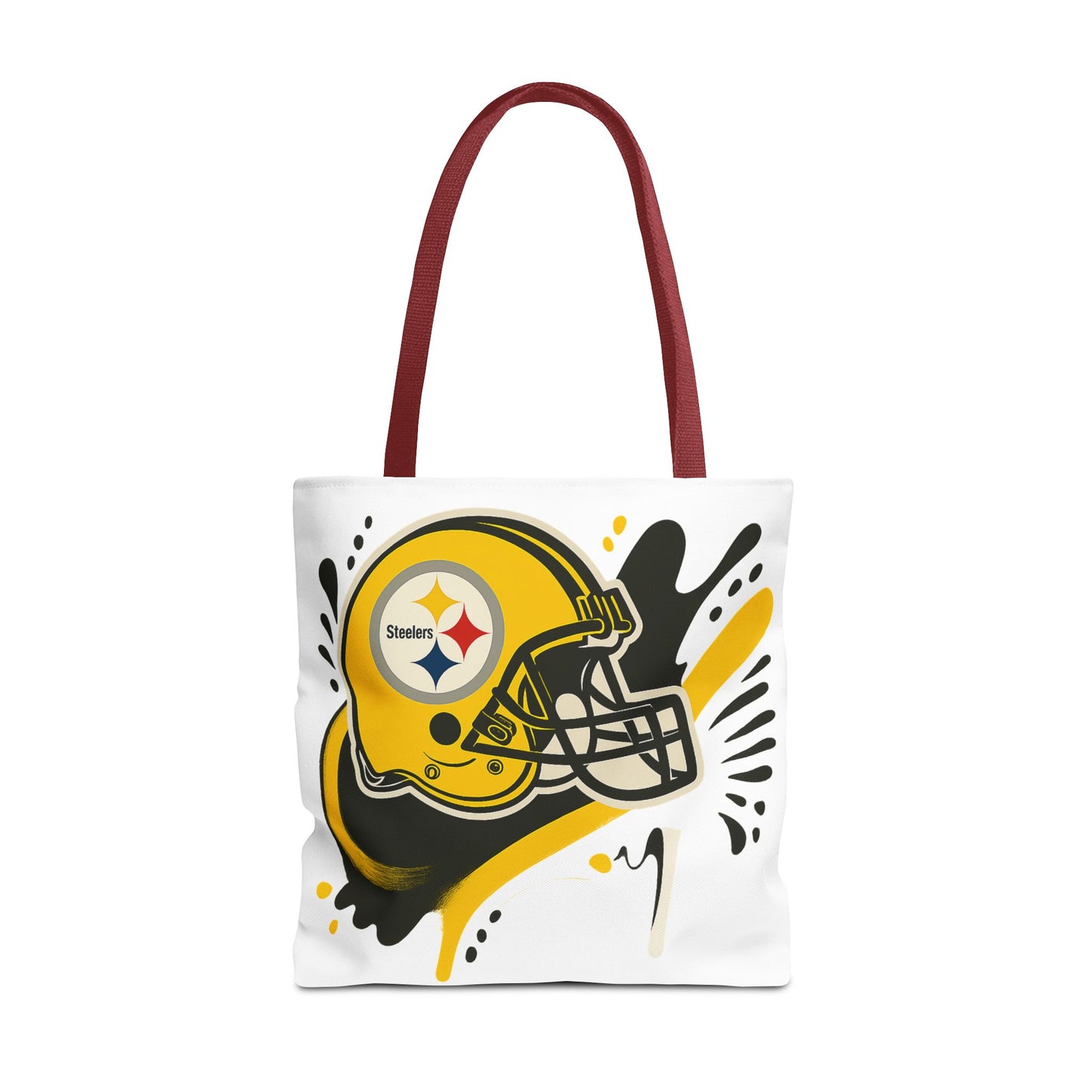 Steelers Inspired Tote Bag, Football Fan Accessory, Game Day Tote, Sports Bag, Personalized Gift for Him
